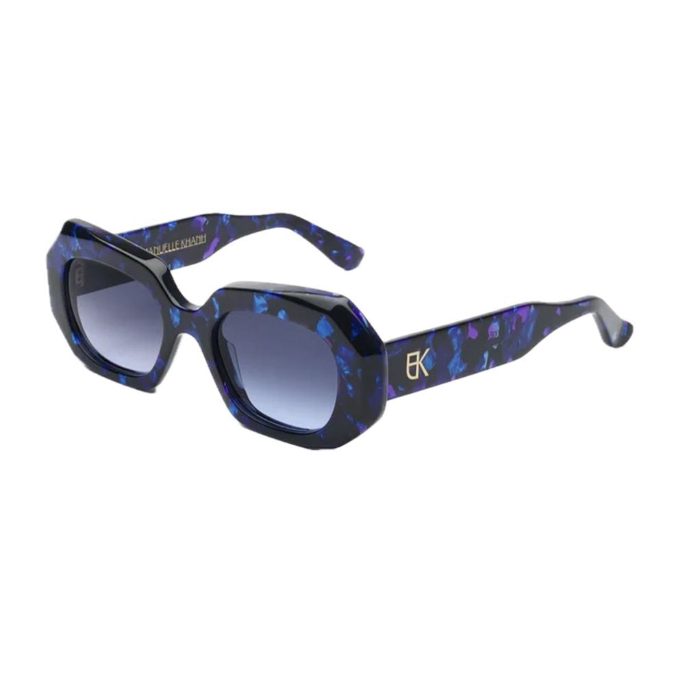 Dixie Geometric Blue Tortoiseshell Emmanuelle Khanh Sunglasses