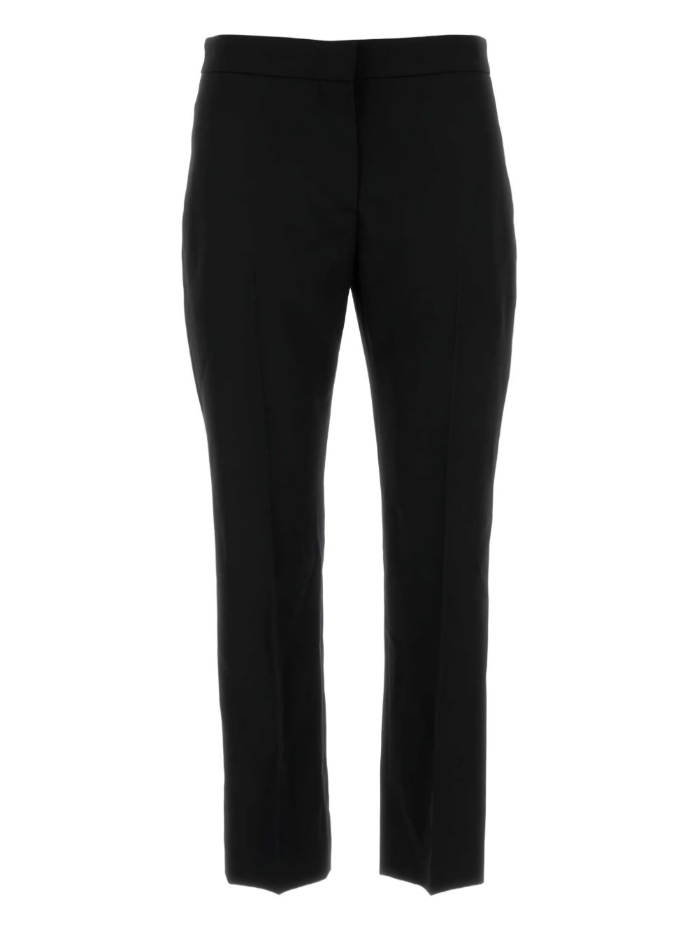 Tailored Smooth Wool Trousers