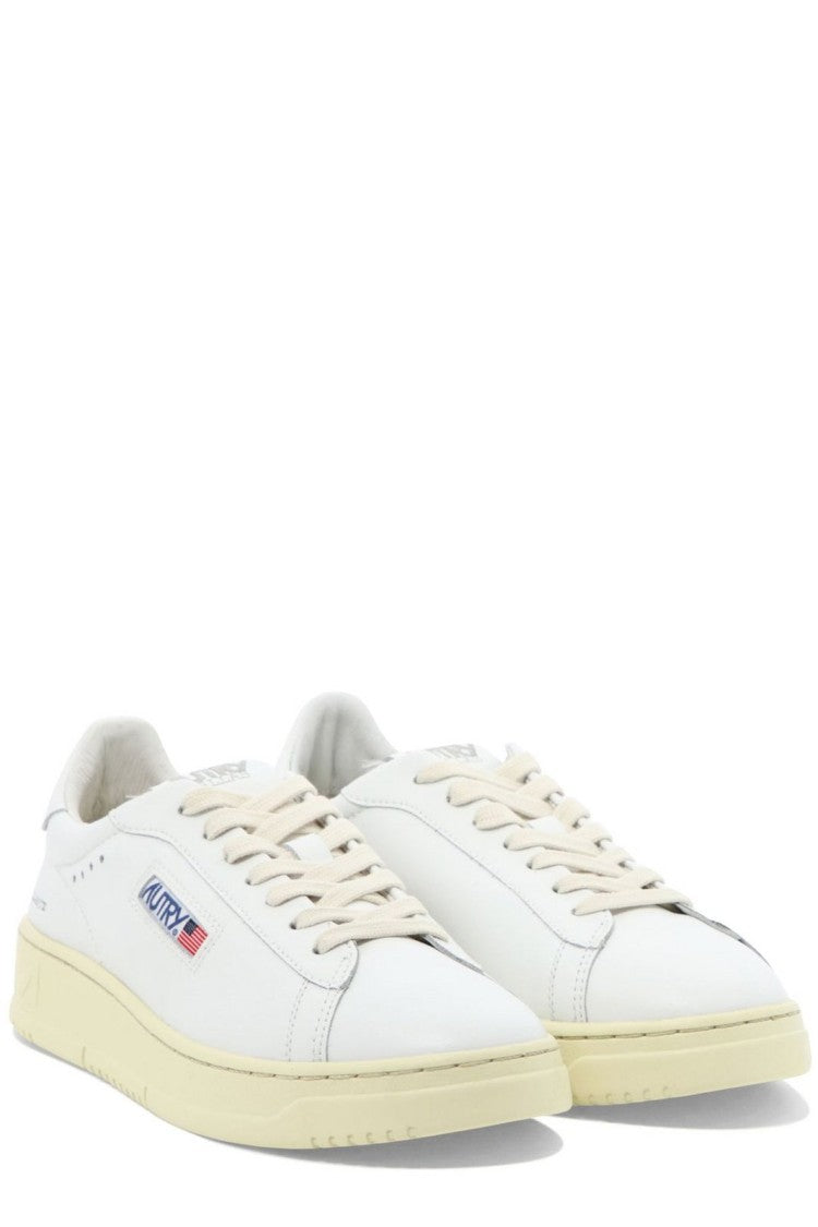 Low-Top Leather Sneakers