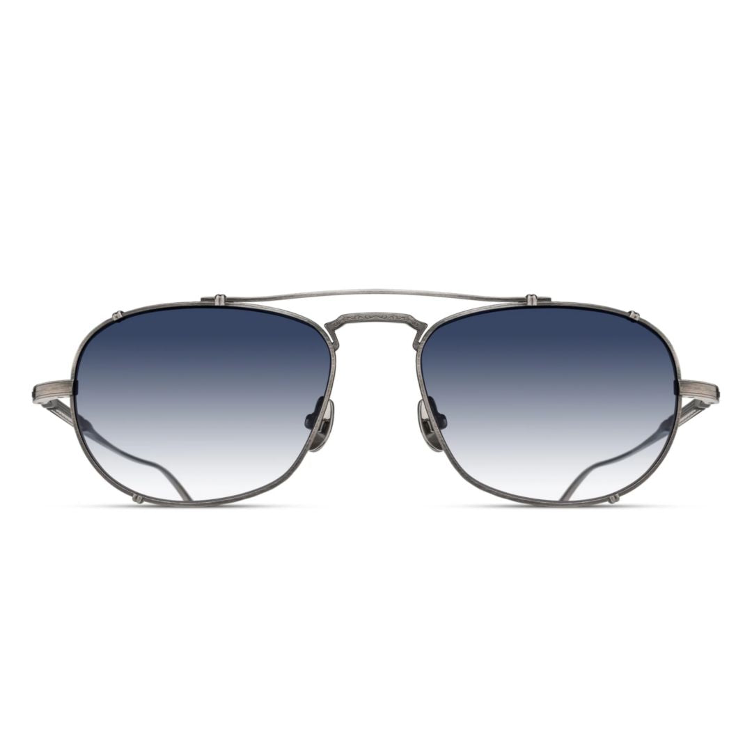 M3151.Sg Gradient Blue Lens Sunglasses with Double Bridge Design