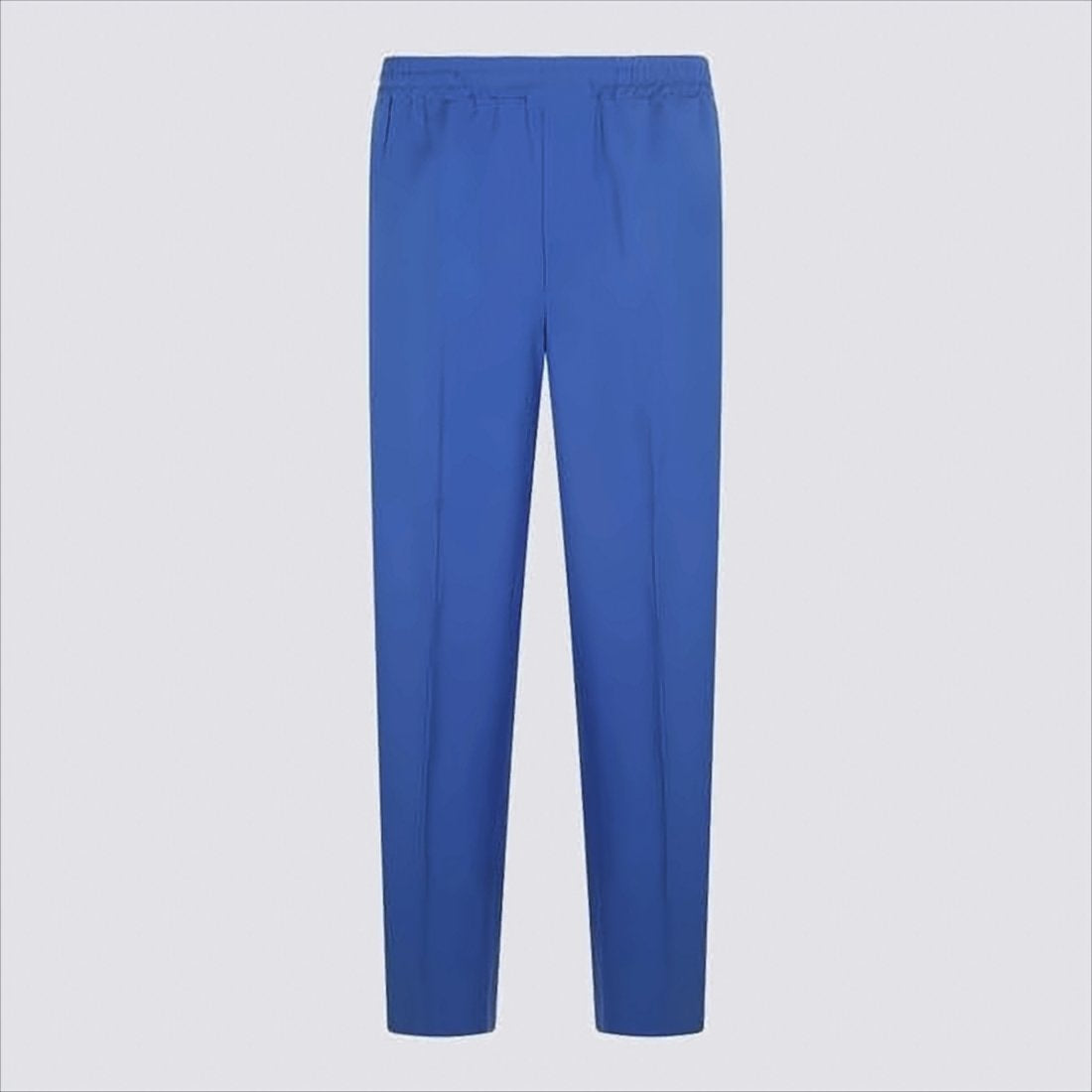 Tailored Blue Straight Pants