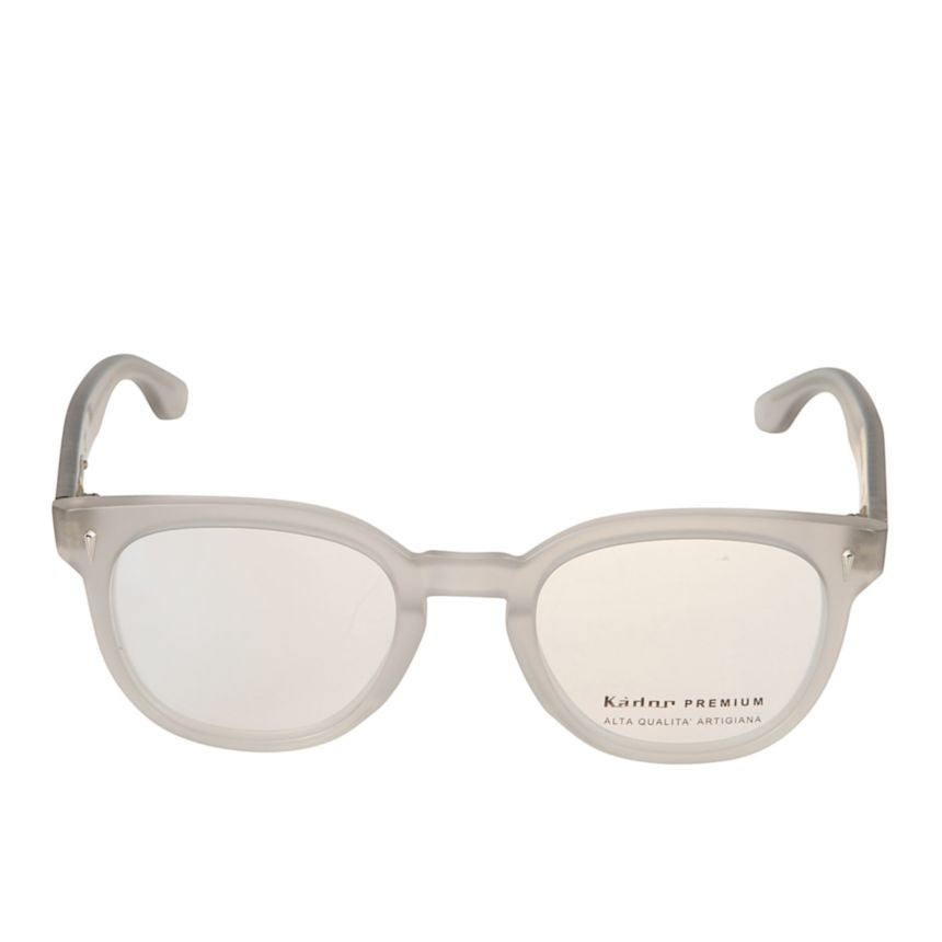 Premium 11 Translucent Grey Sunglasses with Rounded Rectangular Lenses