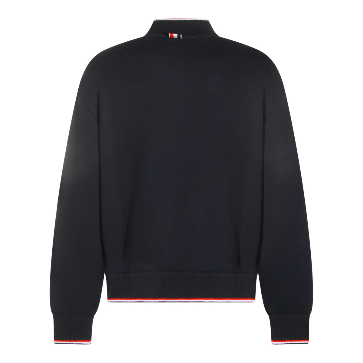 Navy Cotton Casual Jacket