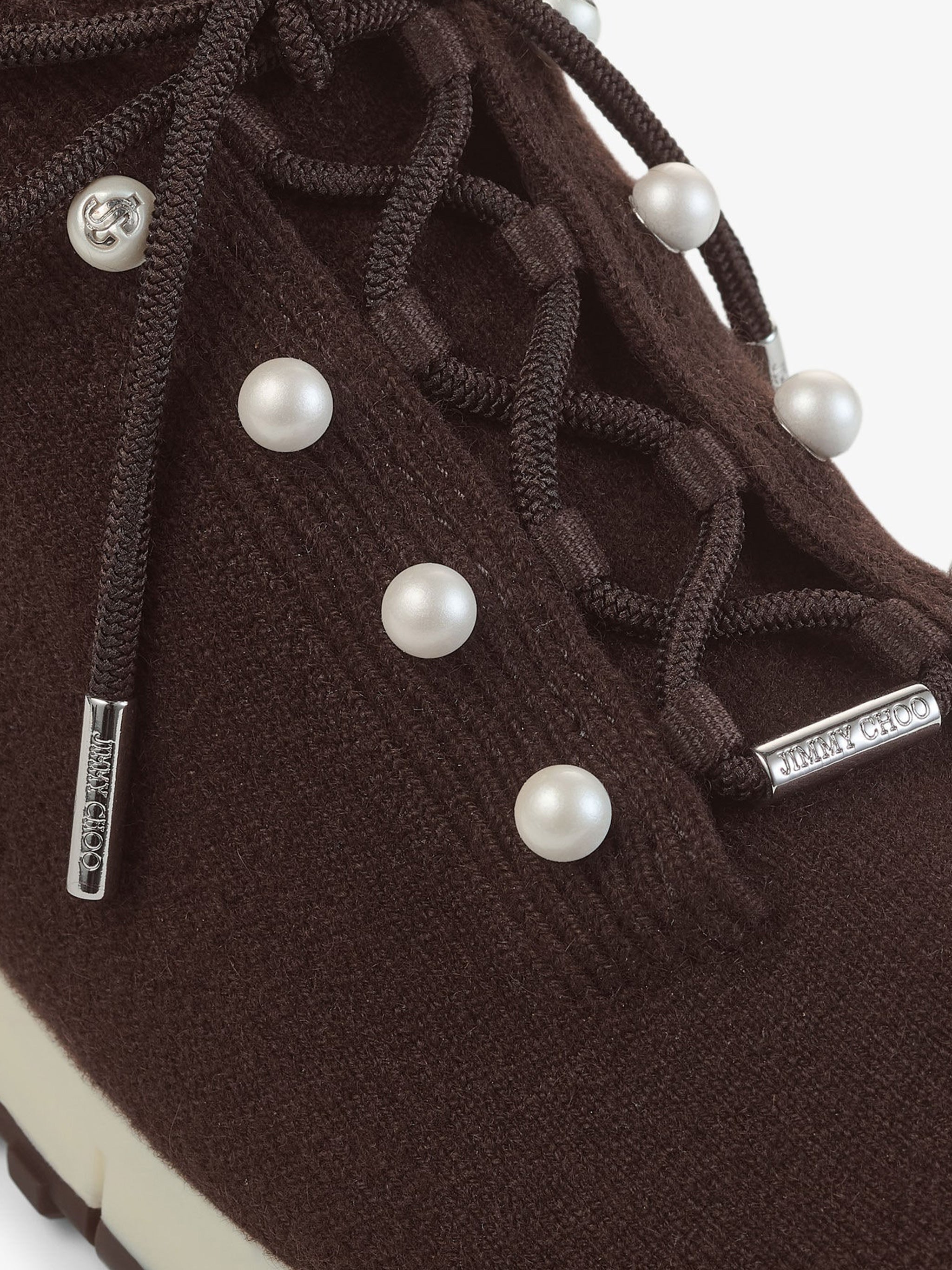 Grey Veles Pearl Cashmere Sneakers