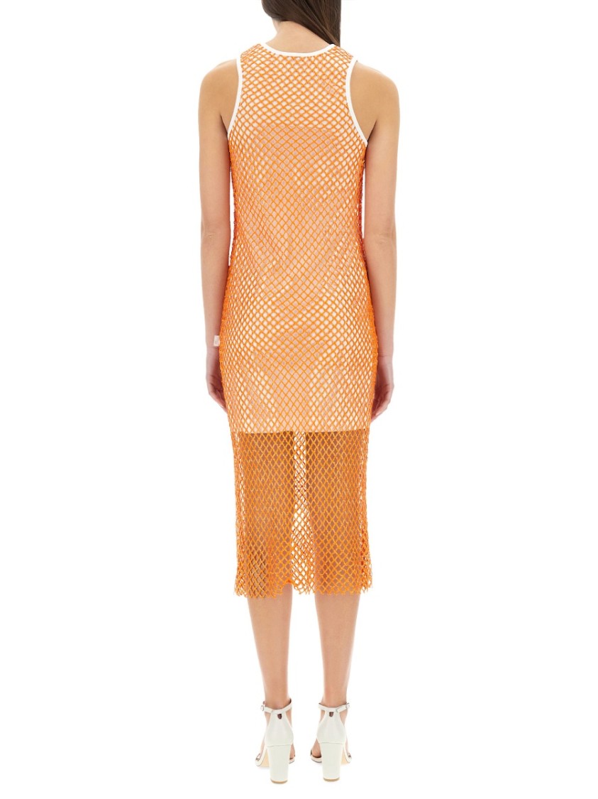 Mesh And Sequin Dress