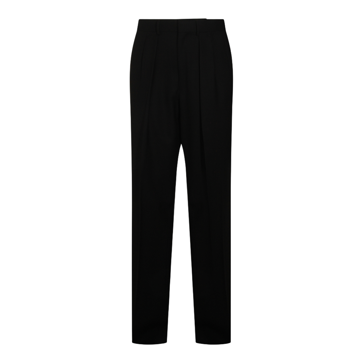 Tailored Black Trousers with High Waist