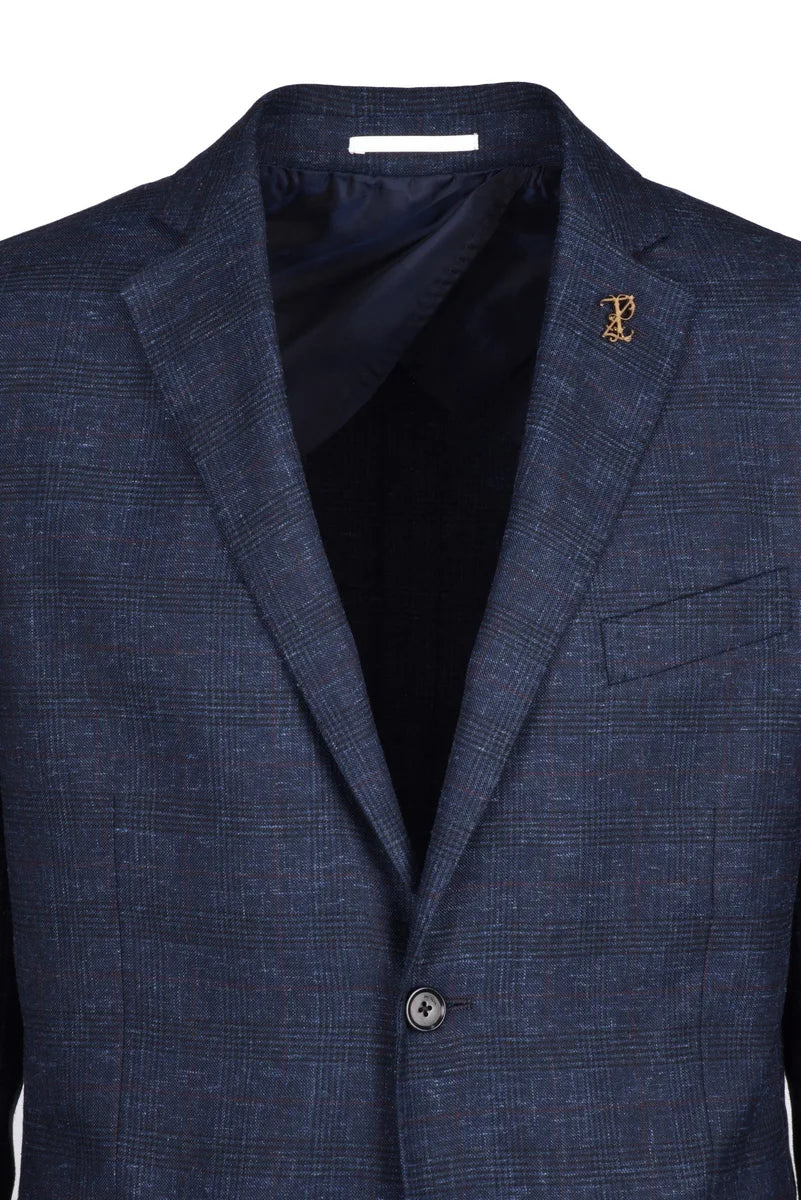 Unlined Rounded Jacket - Multicolor