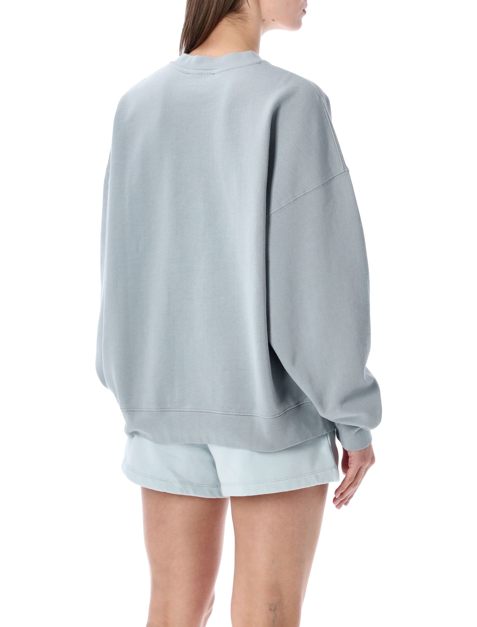Miles Oversized Letterman Sweatshirt