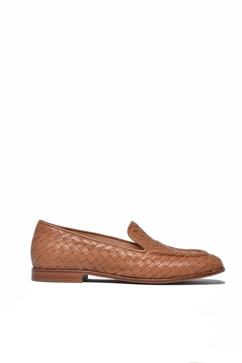 Woven Loafer - Brown