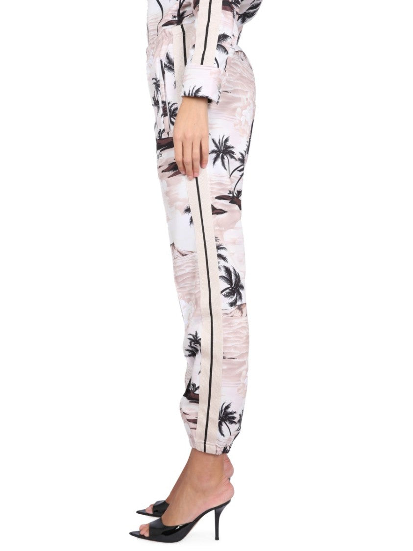 Island Print Pants