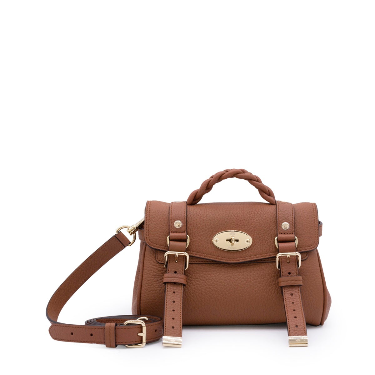 Mini Alexa Heavy Grain Top Handle Bag