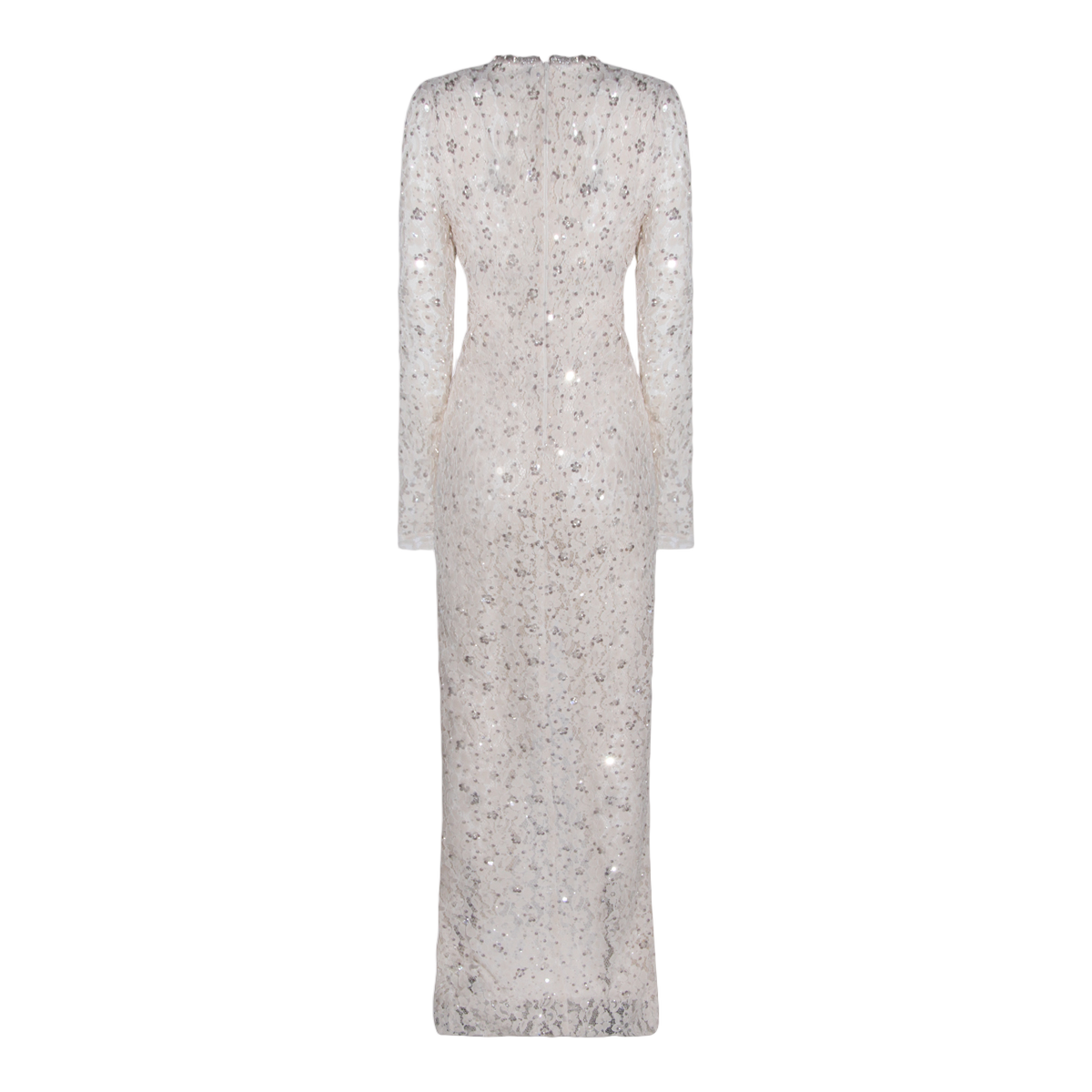 Floor-Length Dress with Cut-Out Detail