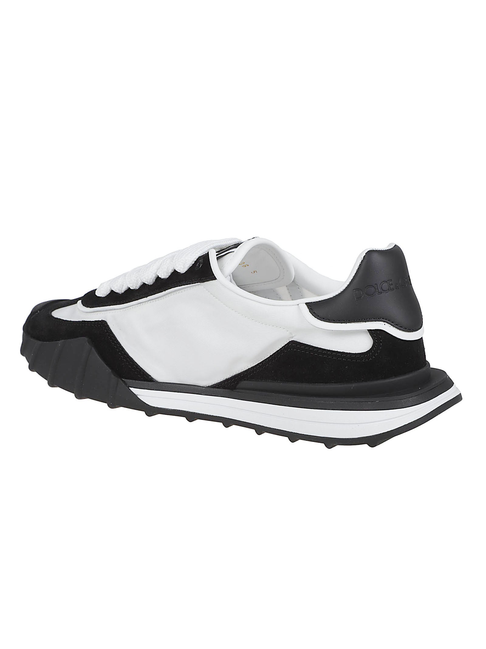 Multicolored Low-Top Sneakers with Bold Logo Details