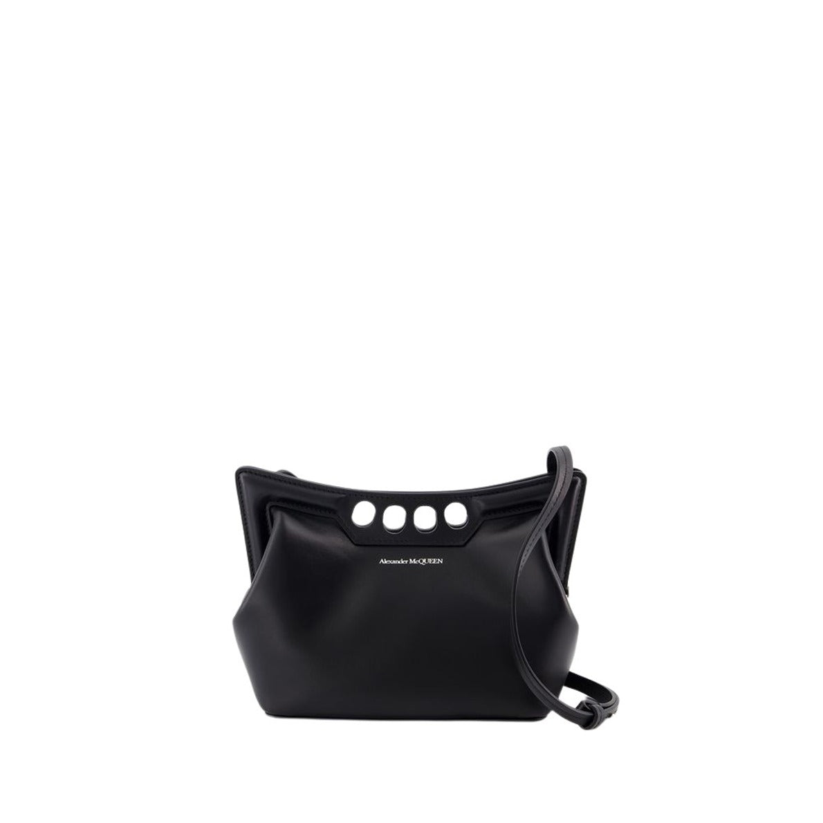 The Mini Peak Purse - Leather - Black