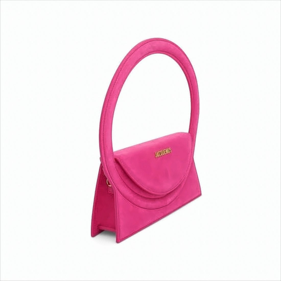 Structured Tote Bag with Circular Handle