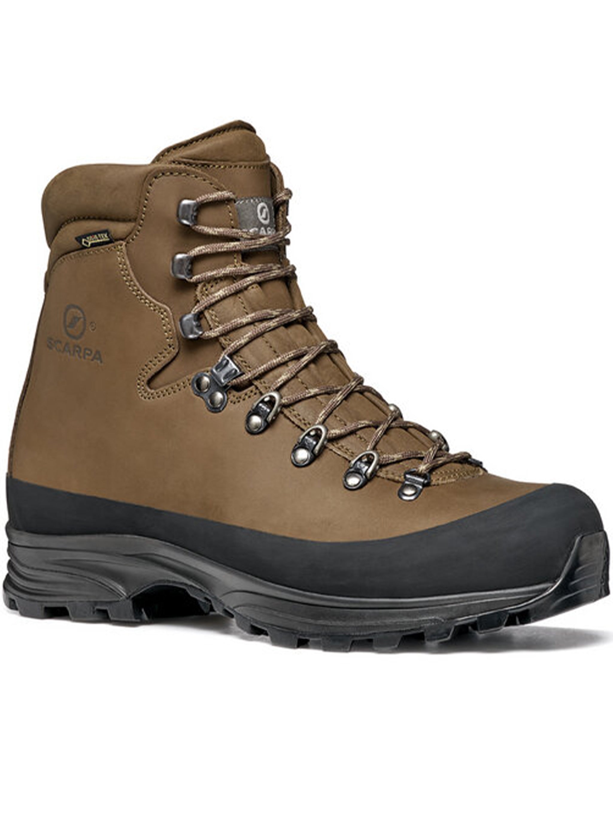 Nubuck Leather Backpacking Boots with GORE-TEX Protection