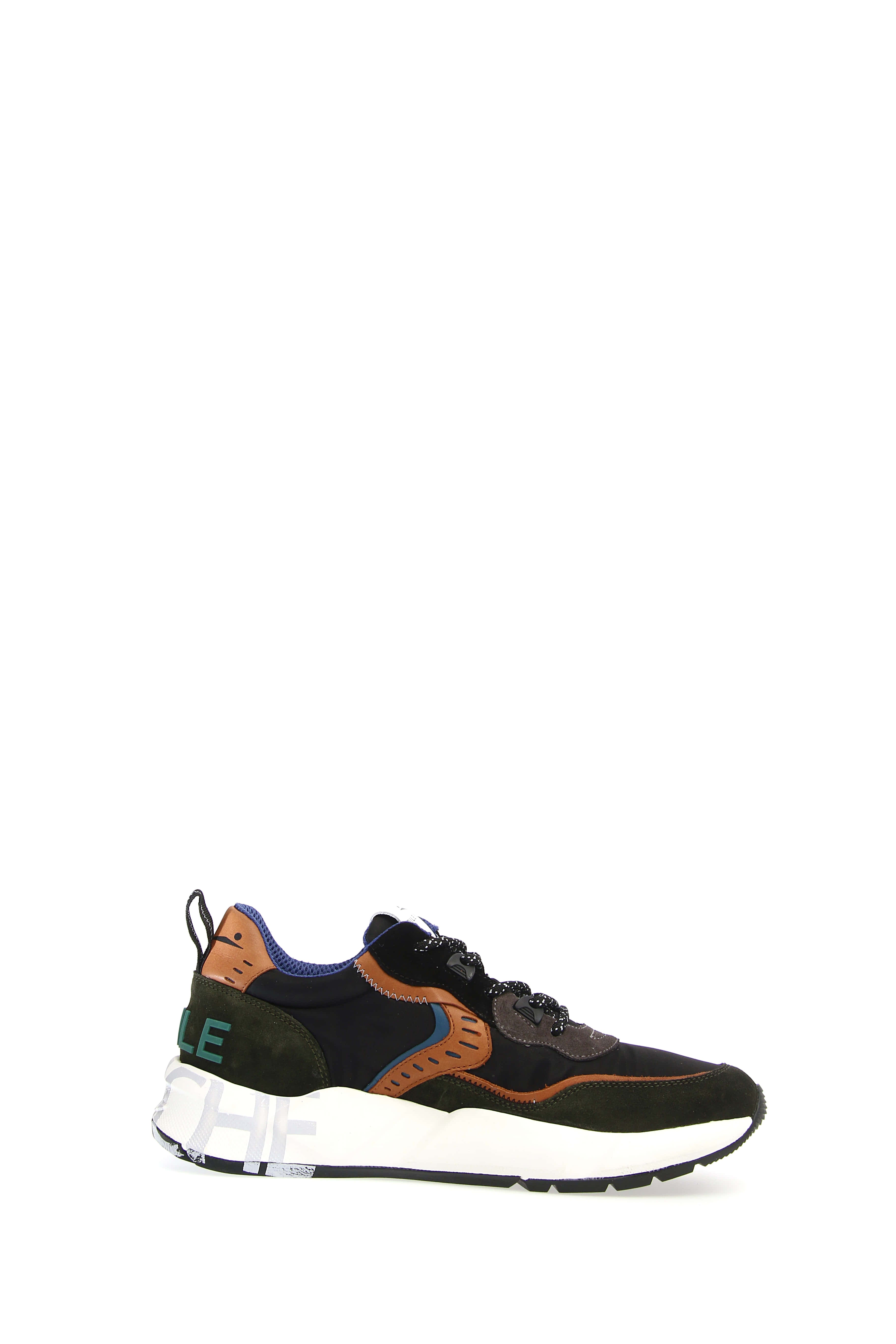 Sporty Casual Laced Shoes With Panel Design