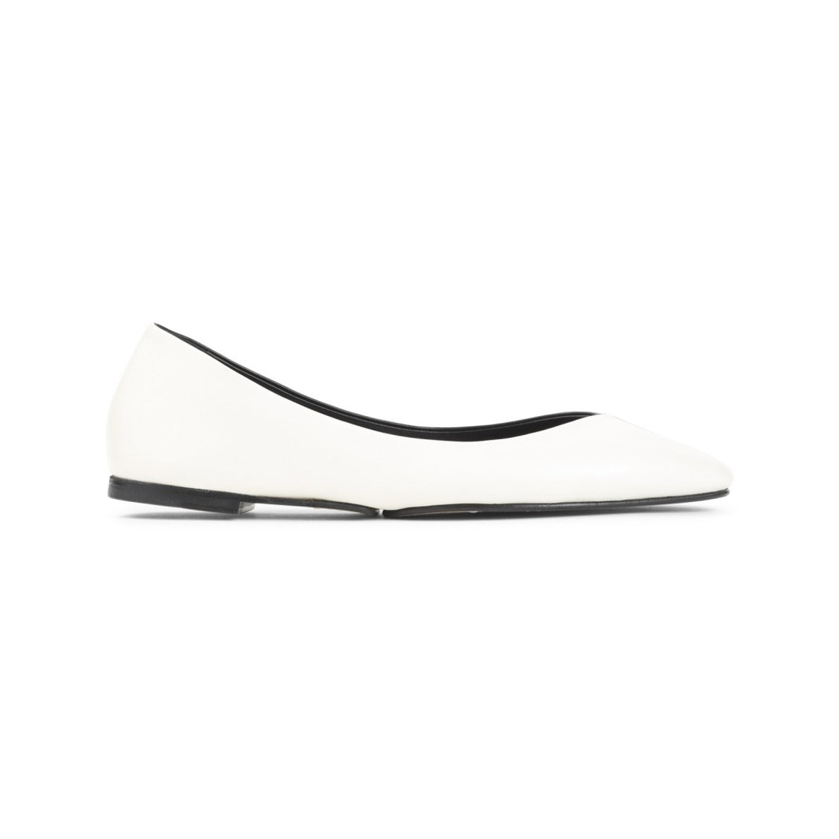 Nappa Leather Ballerinas With Minimalist Design