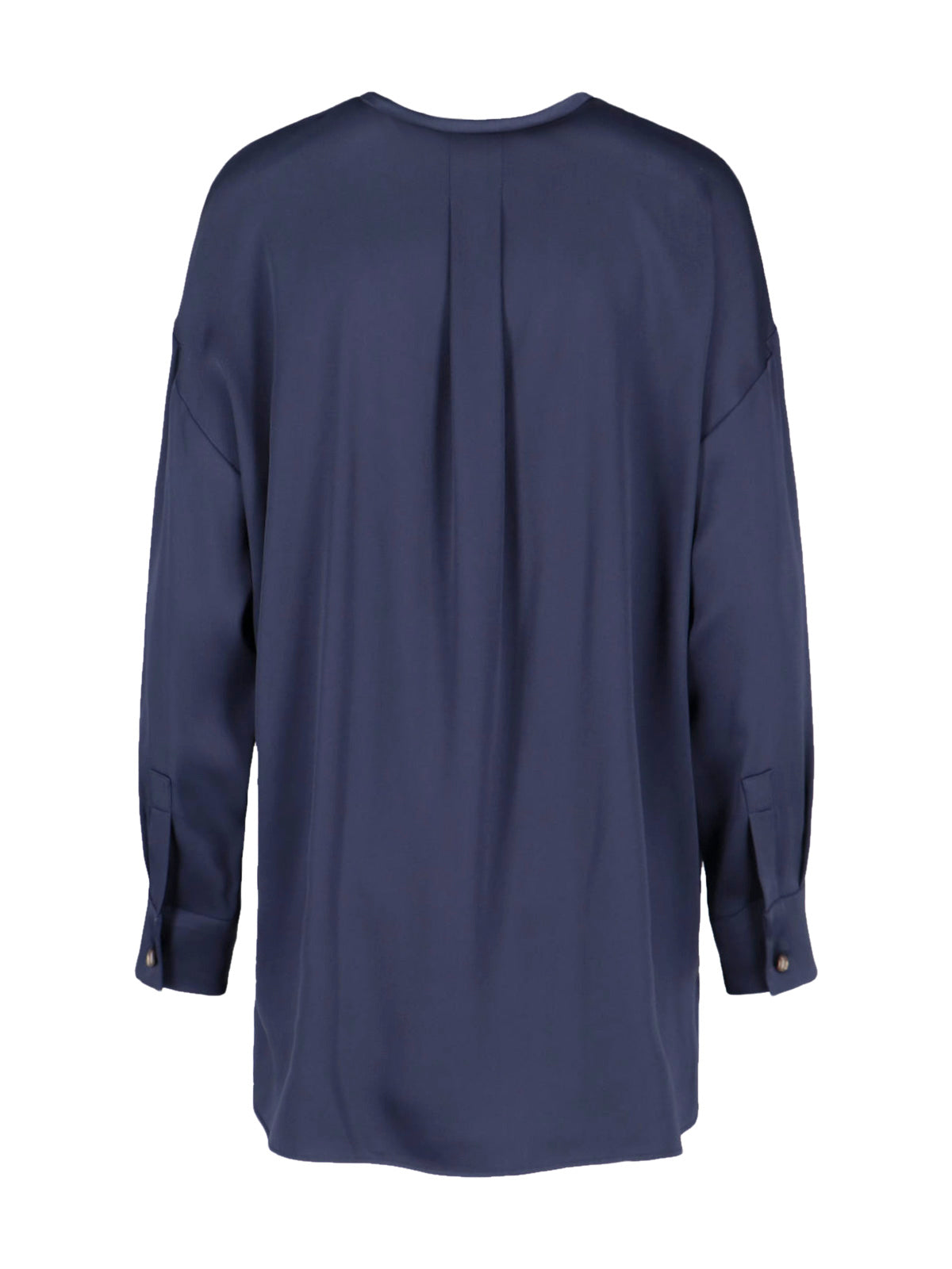 Silk Shirt – Blue
