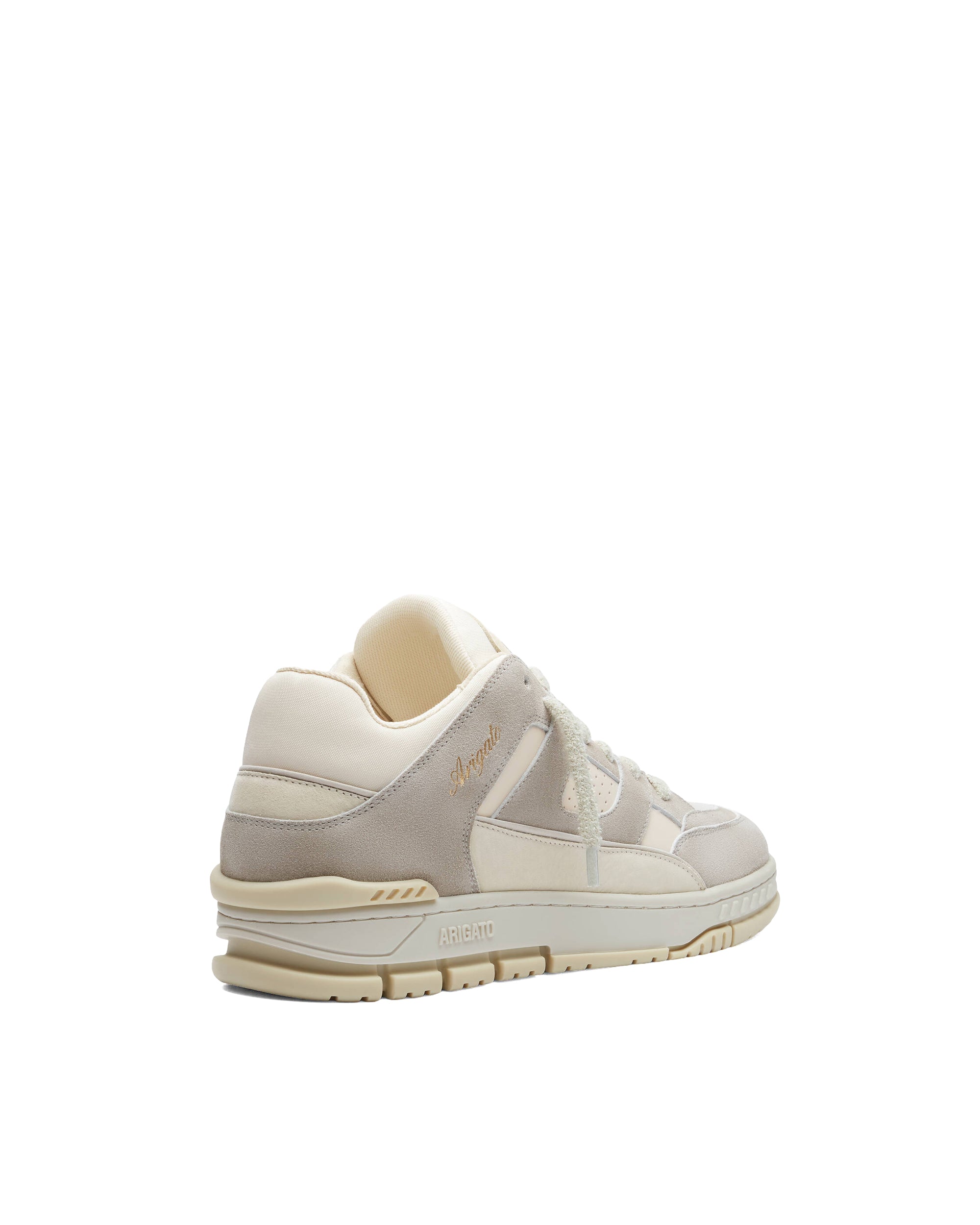 Off White Taupe Area Lo Sneakers