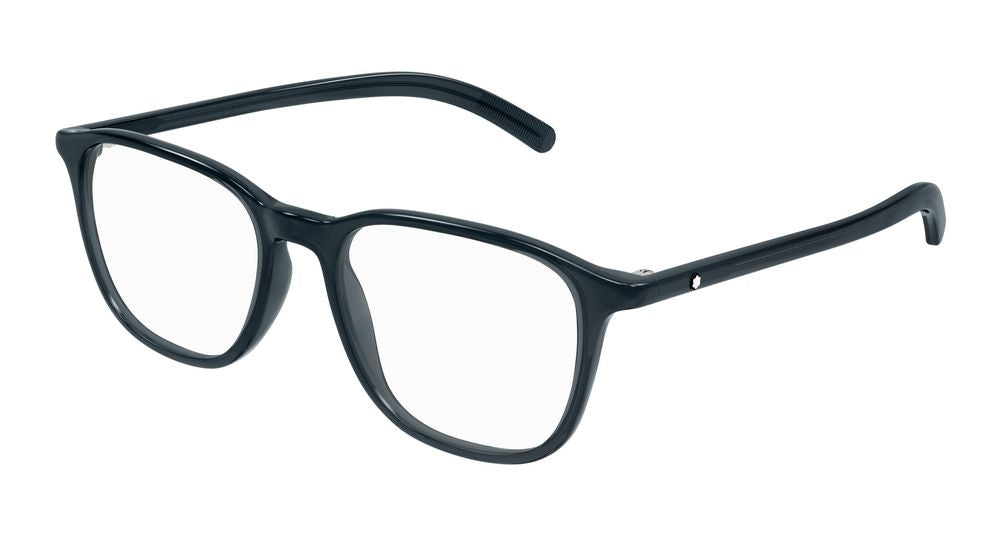 Eyeglasses Montblanc MB0386O 002 grey grey transparent 52/17/145