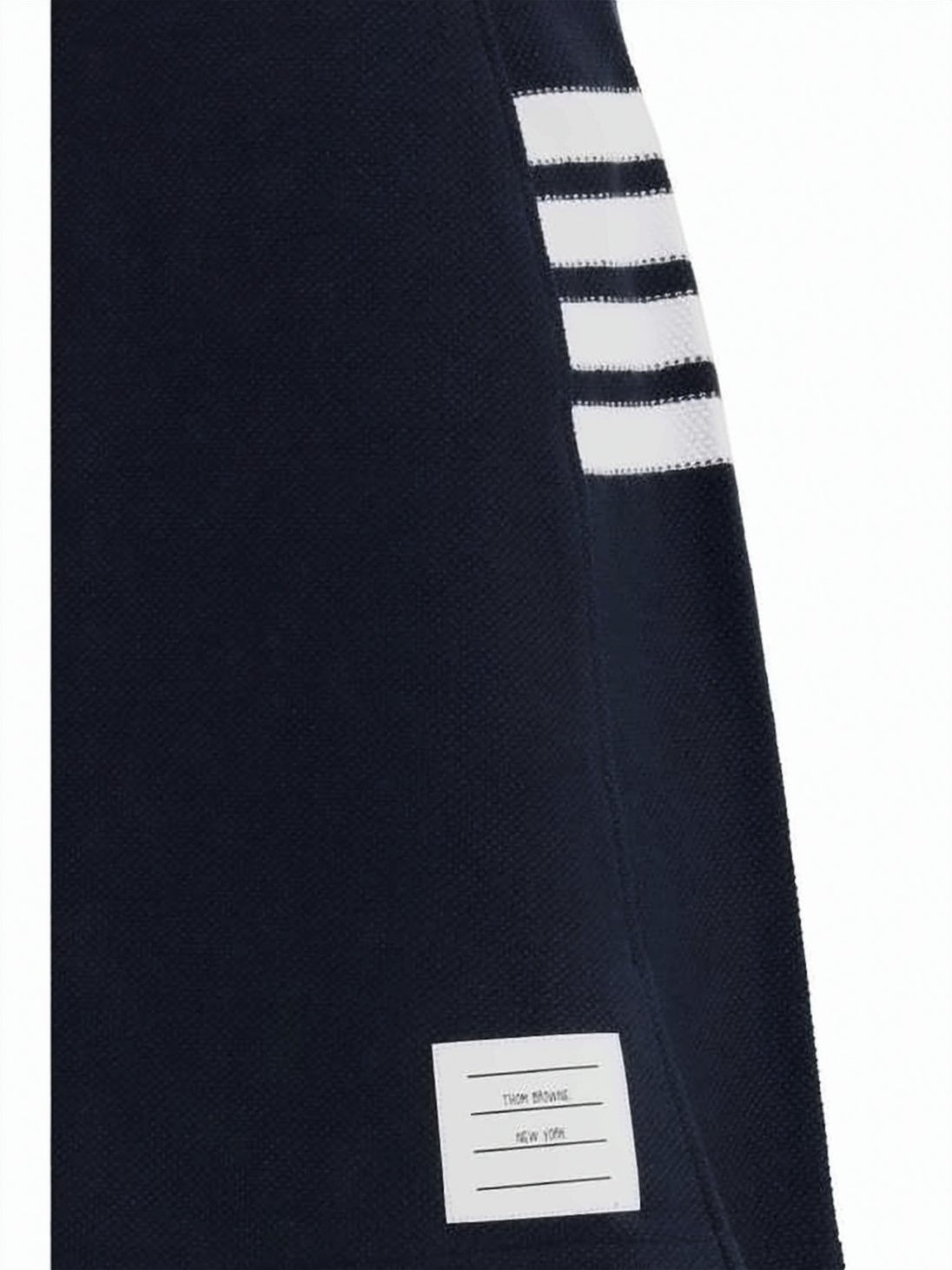 Textured Piqué Box Pleat Mini Skirt