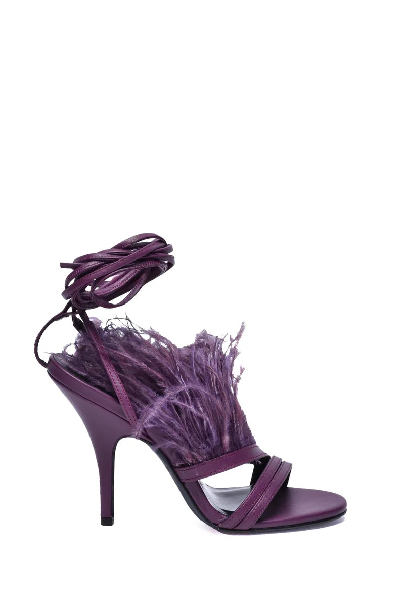 High Heel Sandal - Red