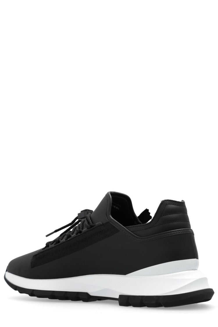 Low-Top Sneaker with Bold Logo and Streamlined Design