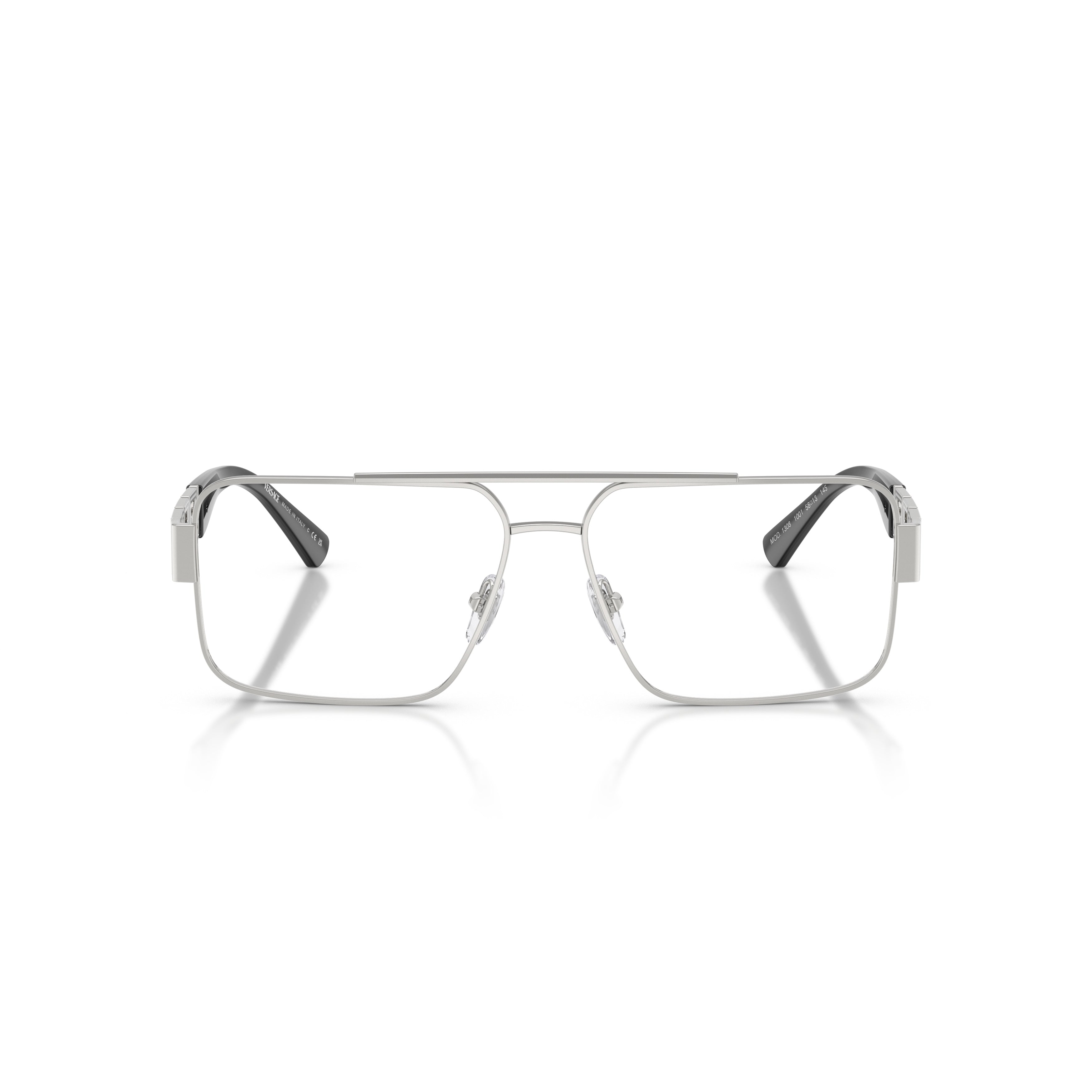 0ve1308 Rectangular Metal Frame Eyeglasses