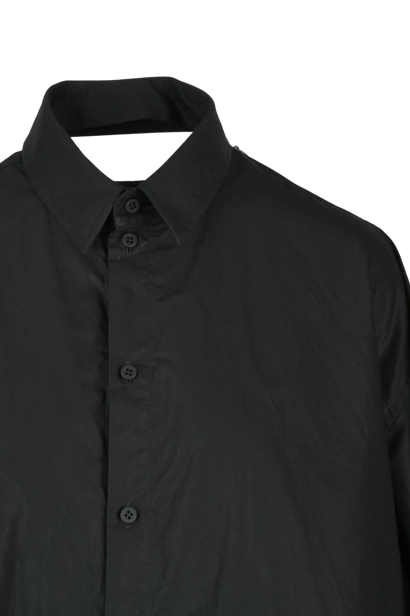 Shirt Dress - Black