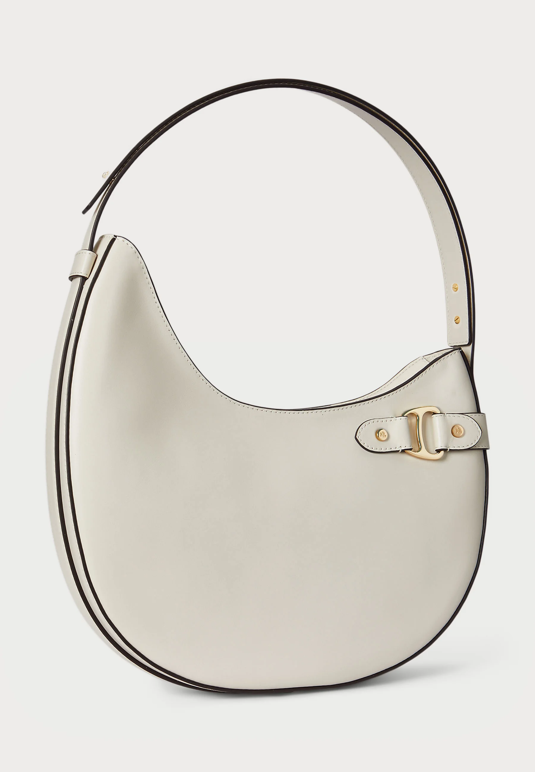 White Tasha Large Rattan Shoulder Bag