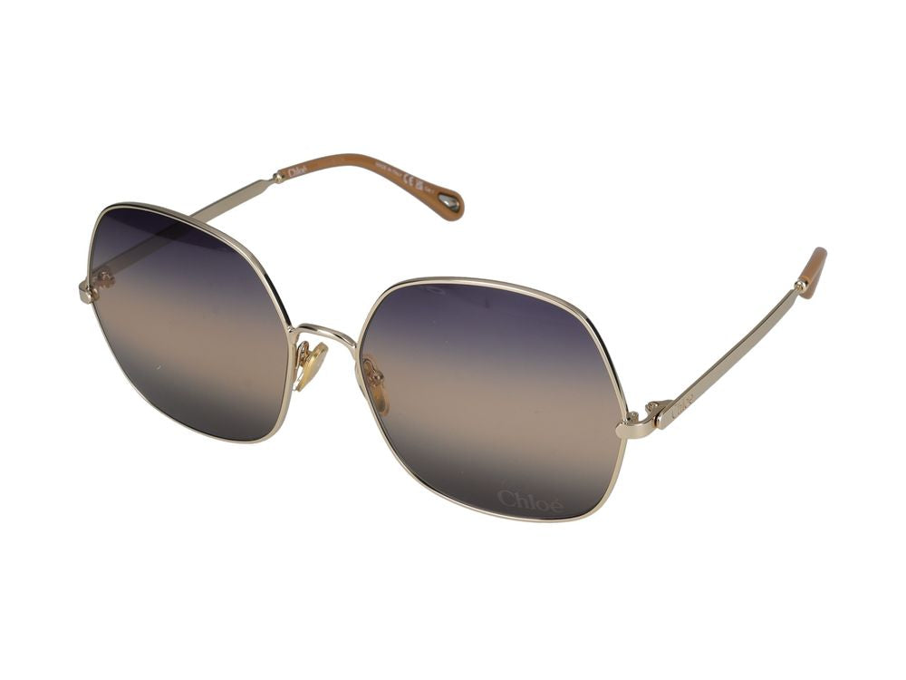 Sunglasses Chloé CH0282S 002 gold gold blue 60/17/140