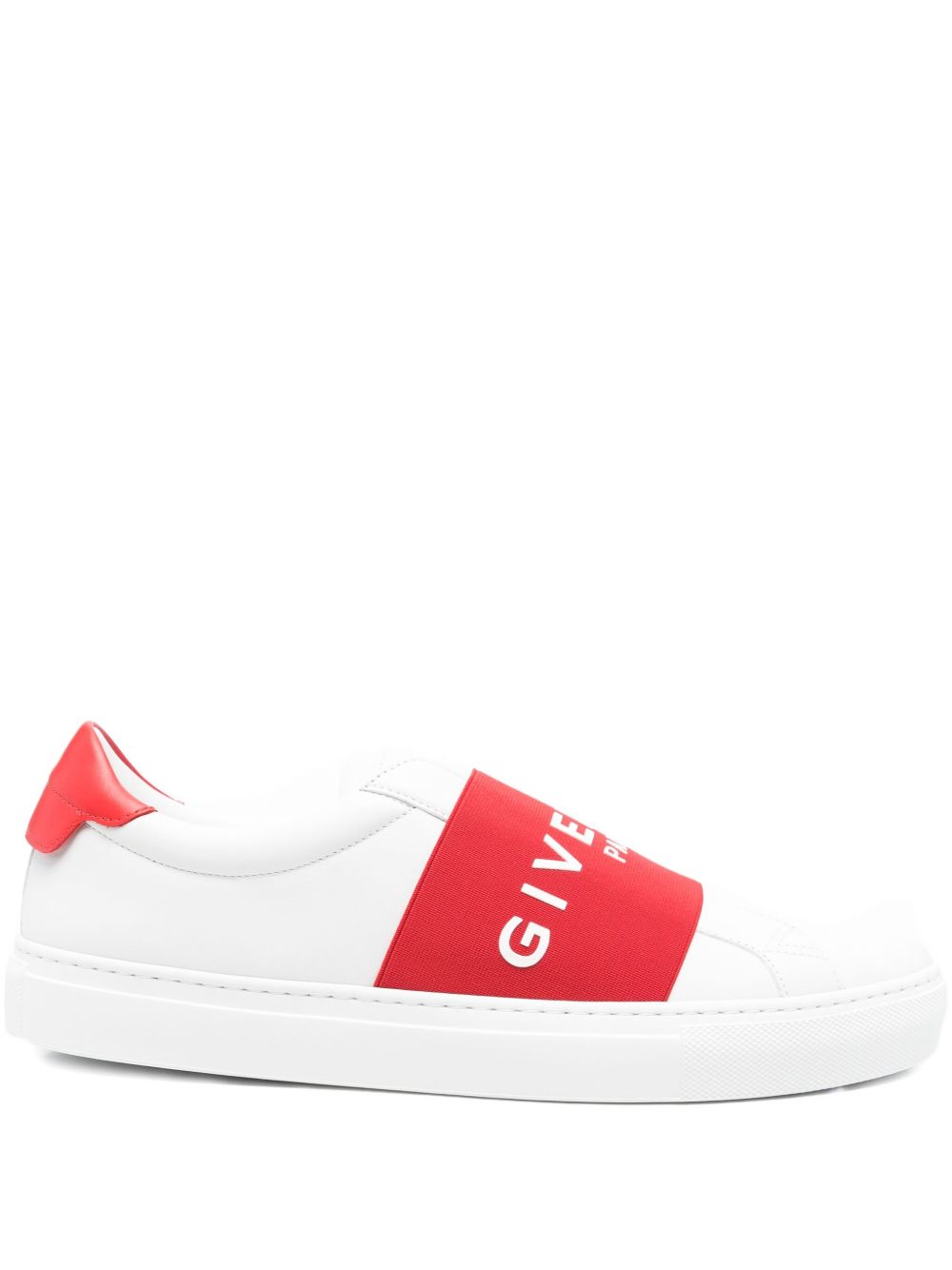 Slip-On Sneakers with Bold Logo Print
