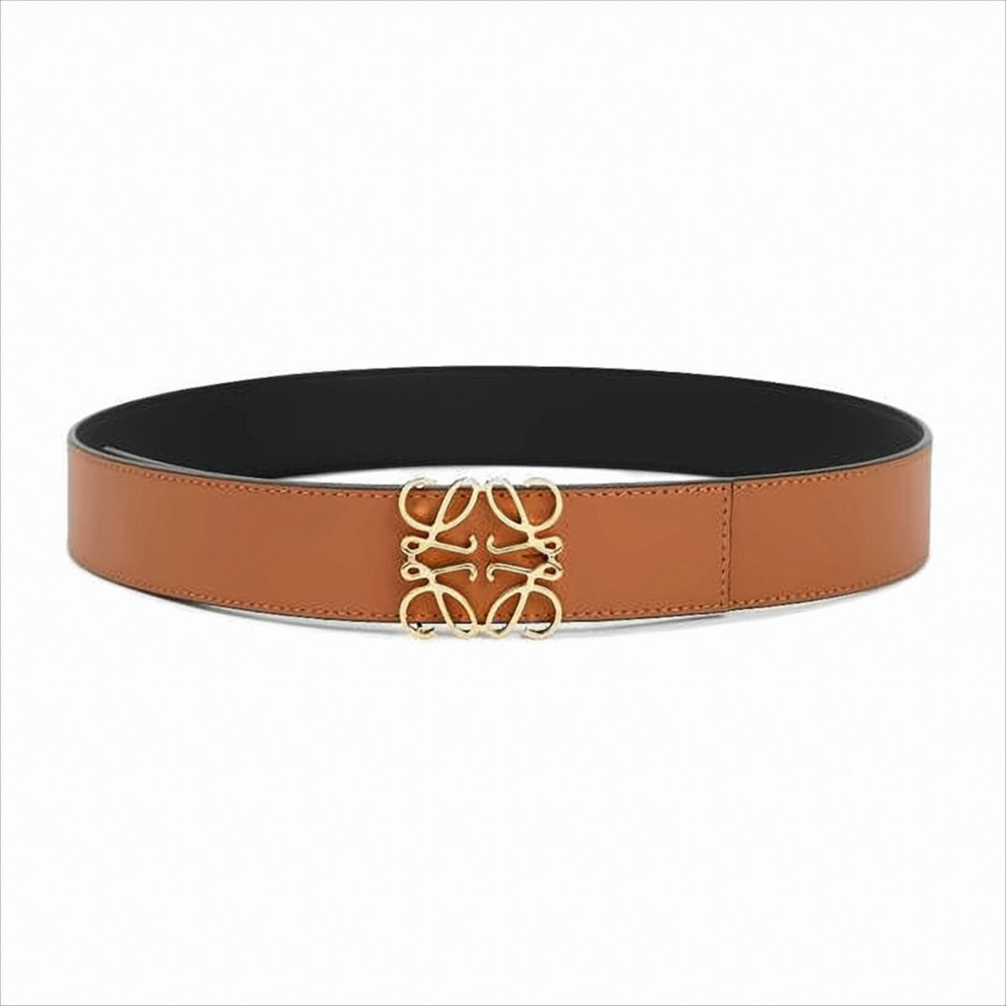 Calf Leather Wide Belt