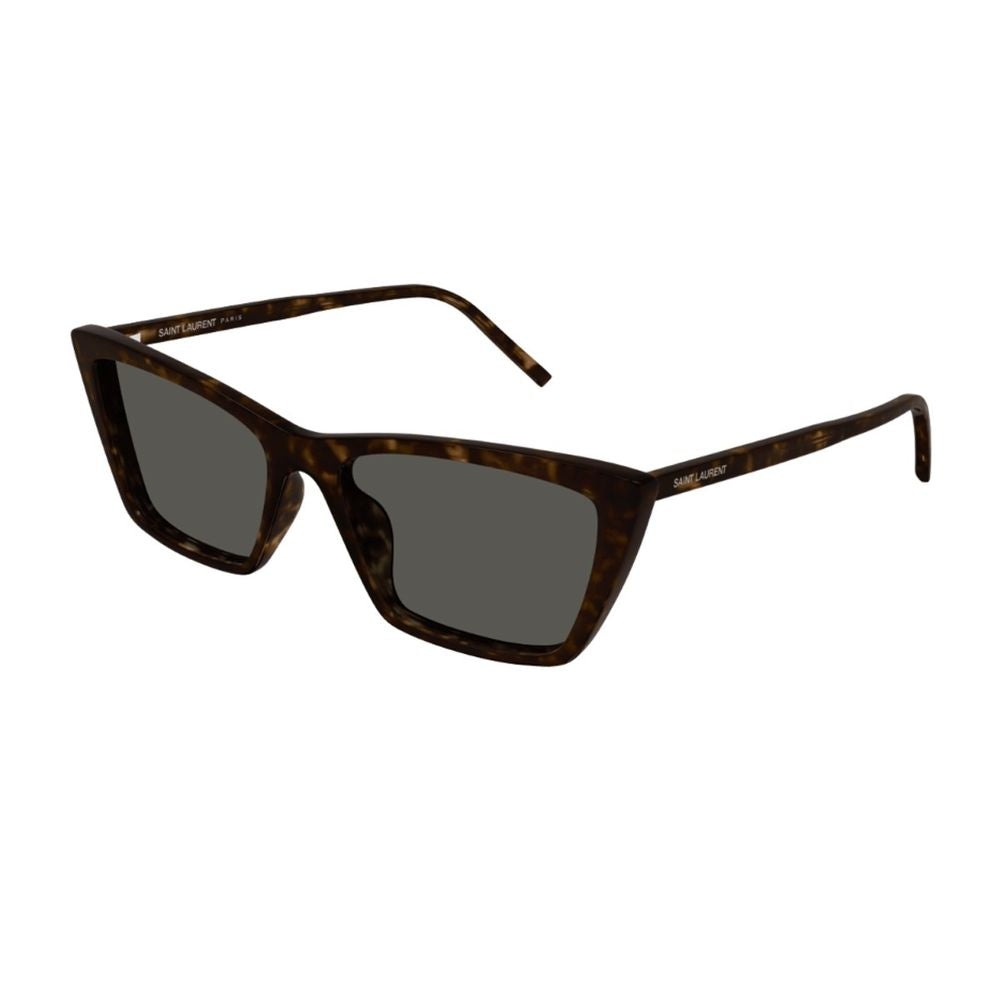 Sl 737 Mica Thin Linea Sl Logo Slim Cat Eye Sunglasses
