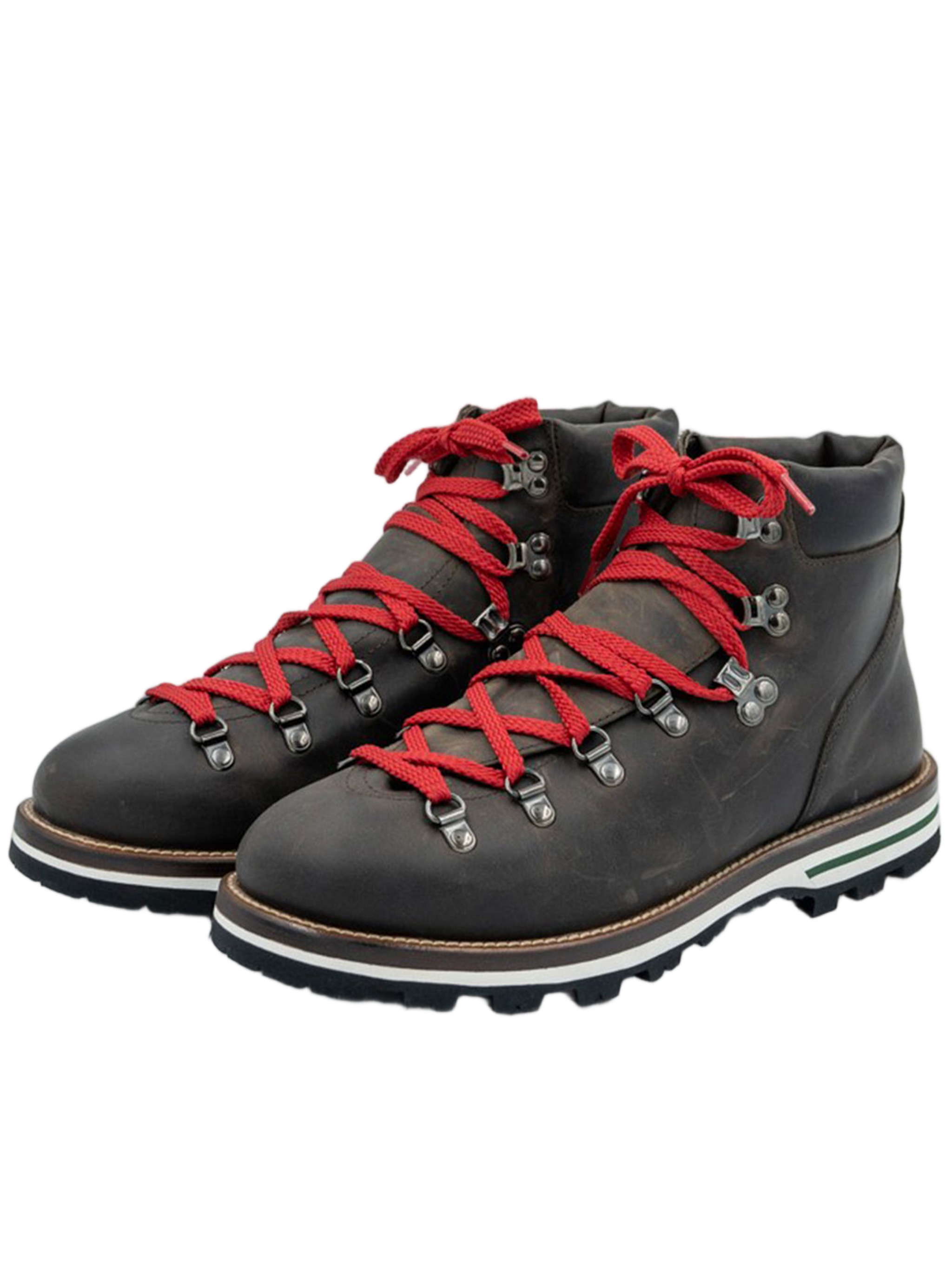 Dark Brown Cortina Leather Ski Snow Boots