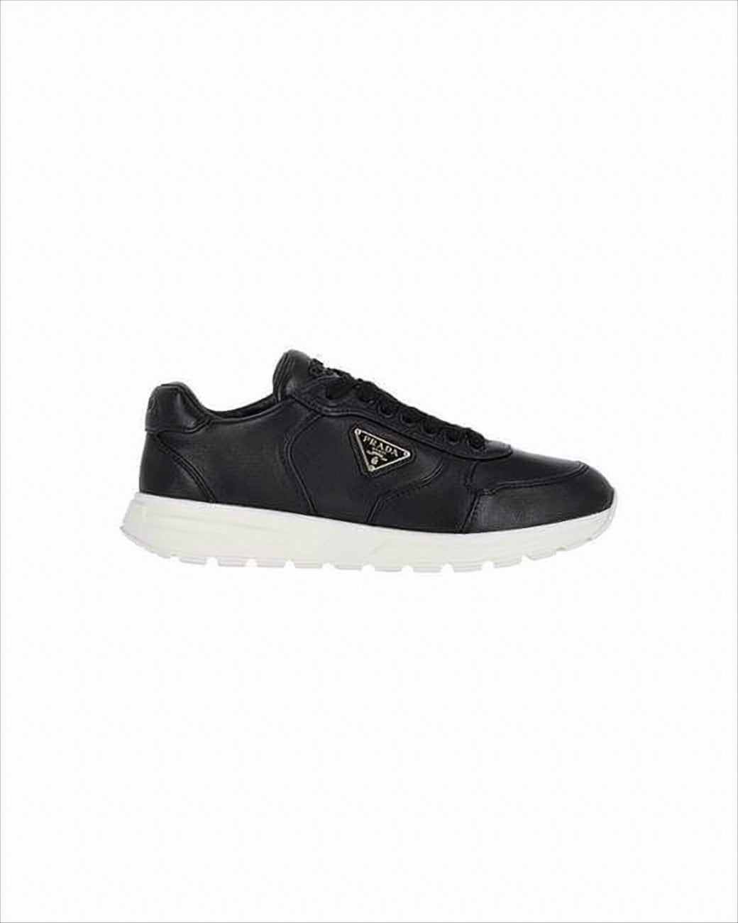Minimalist Black Nappa Leather Sneakers