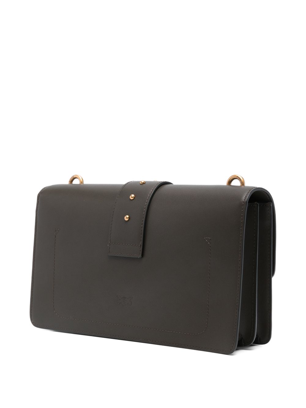 Rectangular Structured Bag With Signature Bird Clasp