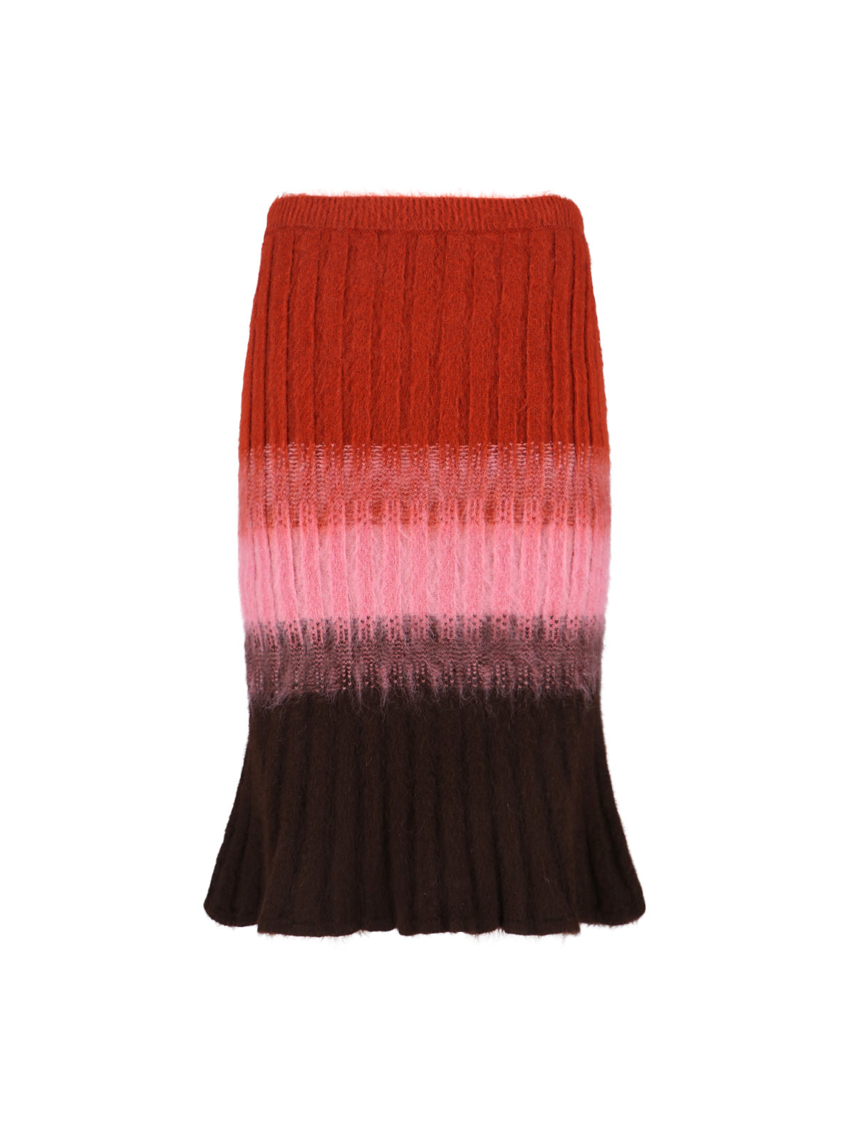 Mohair Blend Skirt, Multicolor