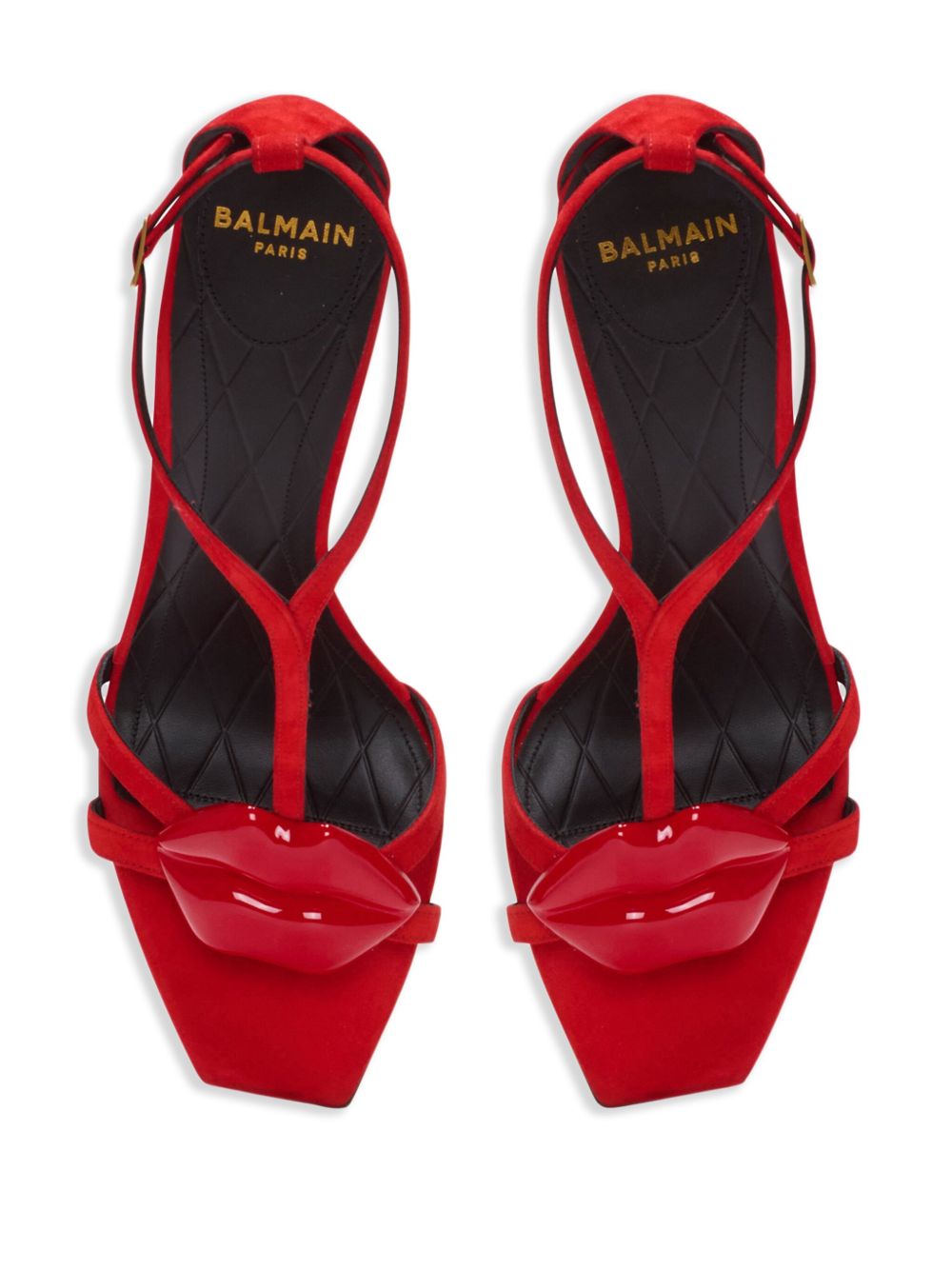 Open-Toe Sandals with Stiletto Heel