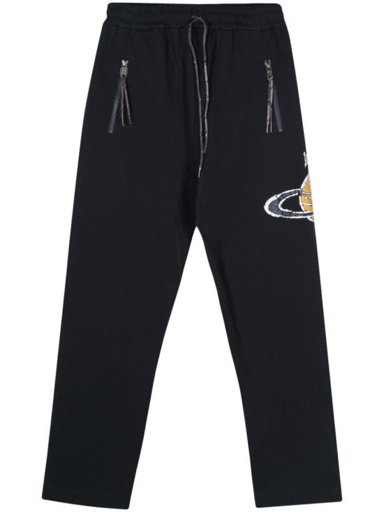 Relaxed-Fit Jogger Pants with Unique Graphic Print