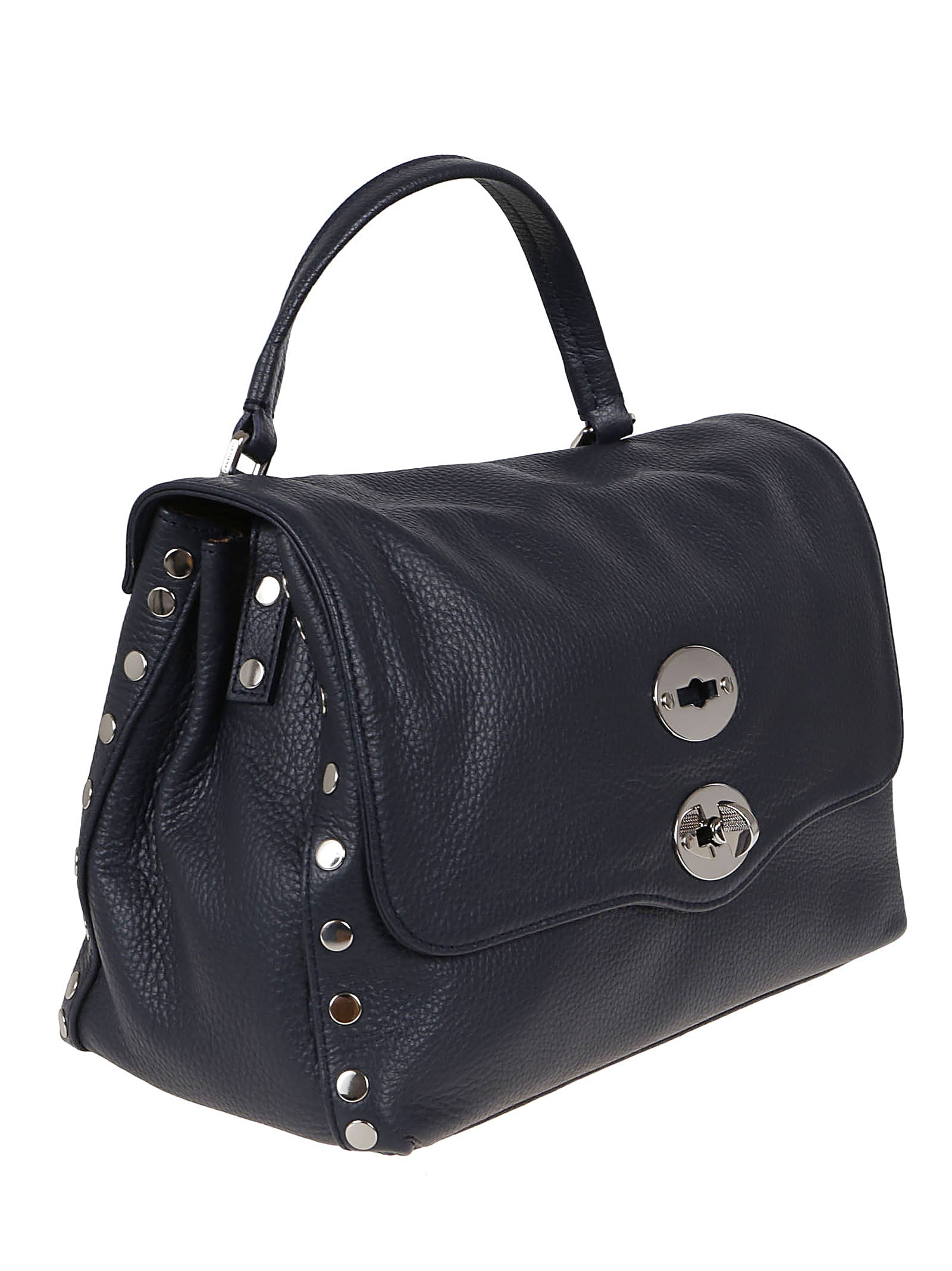 Blue Hue Calf Leather Shoulder Bag