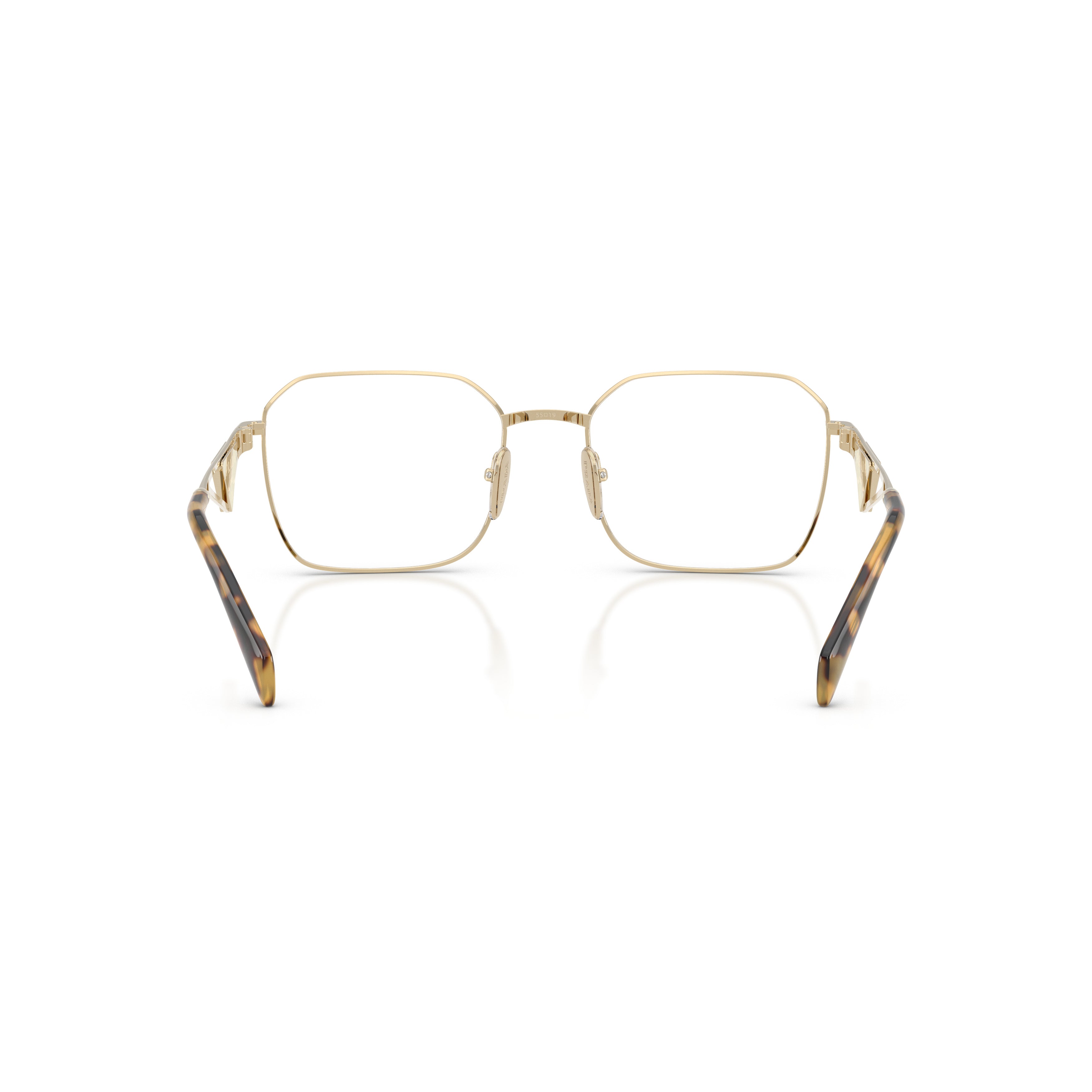 0pr A51v Square Metal Frame Sunglasses