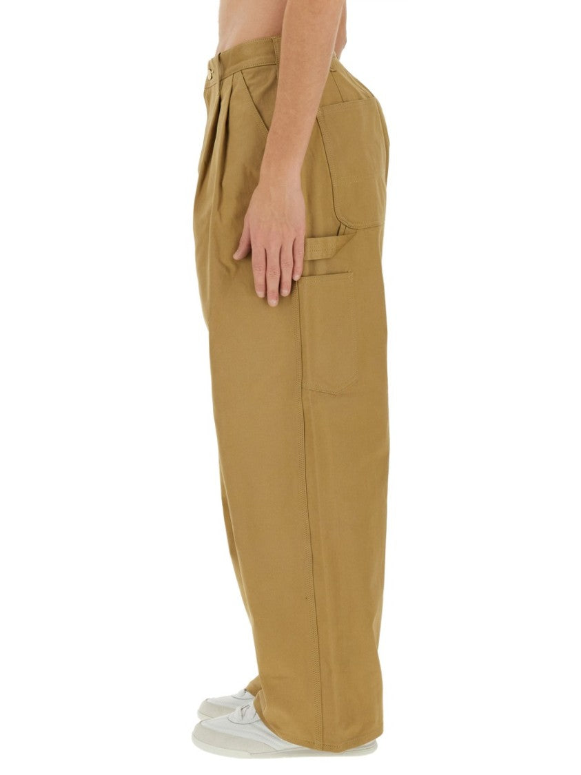 Relaxed Wide-Leg Pants With High Waist