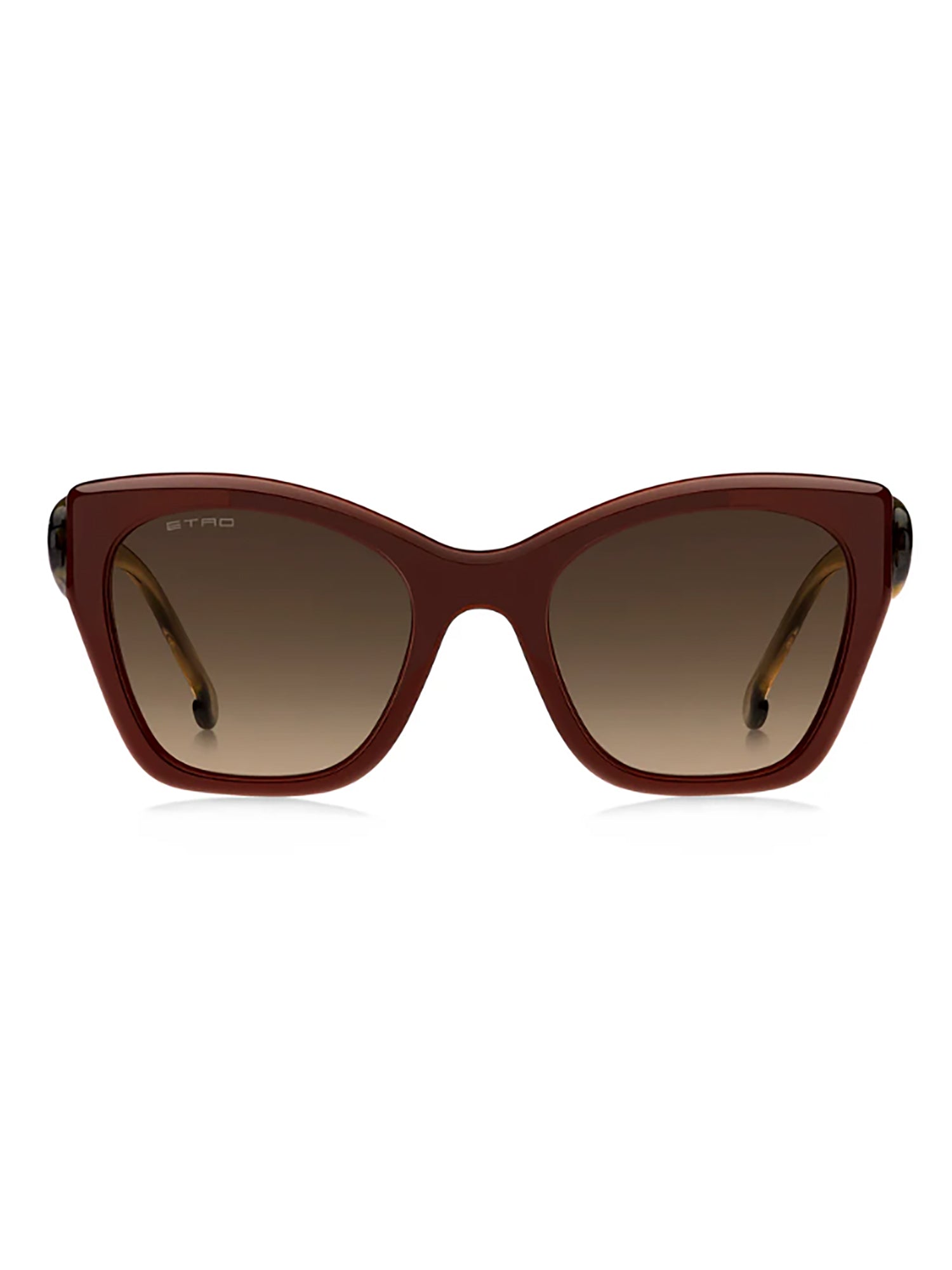 Bold Cat-Eye Sunglasses With Tortoiseshell Temples