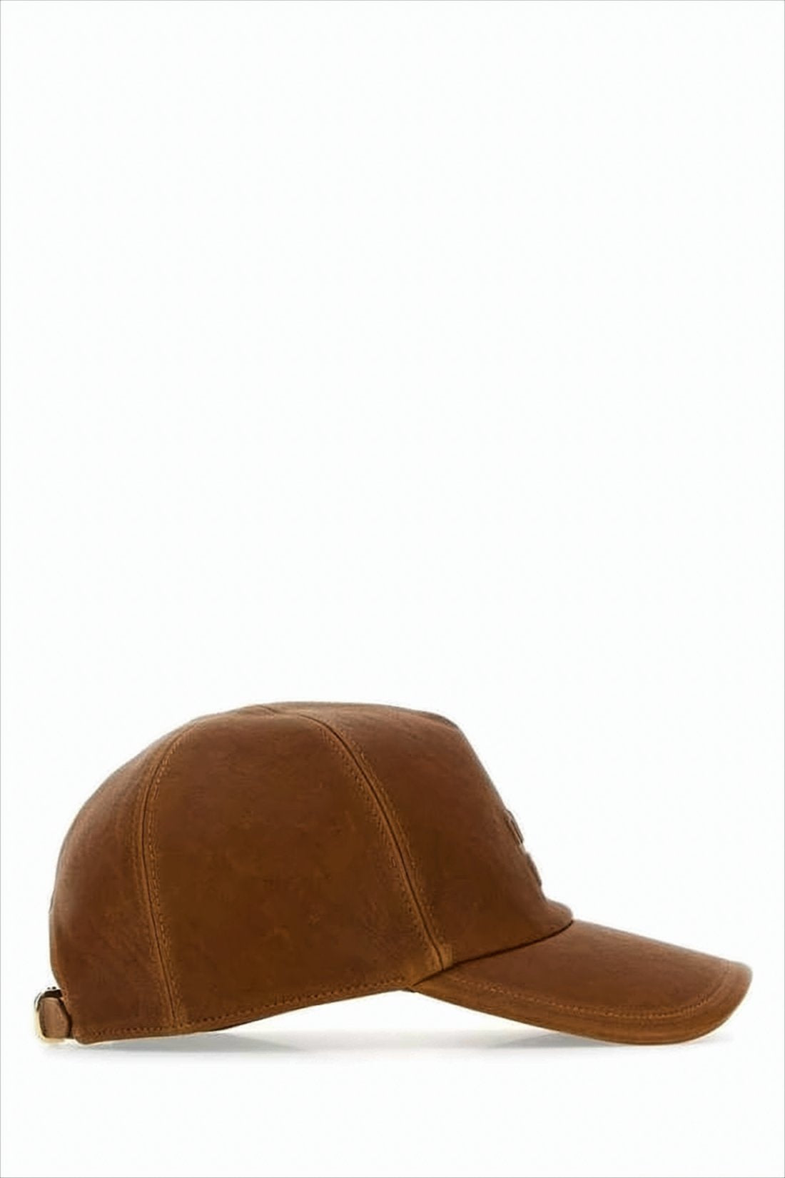 Leather Cap with Embossed Branding