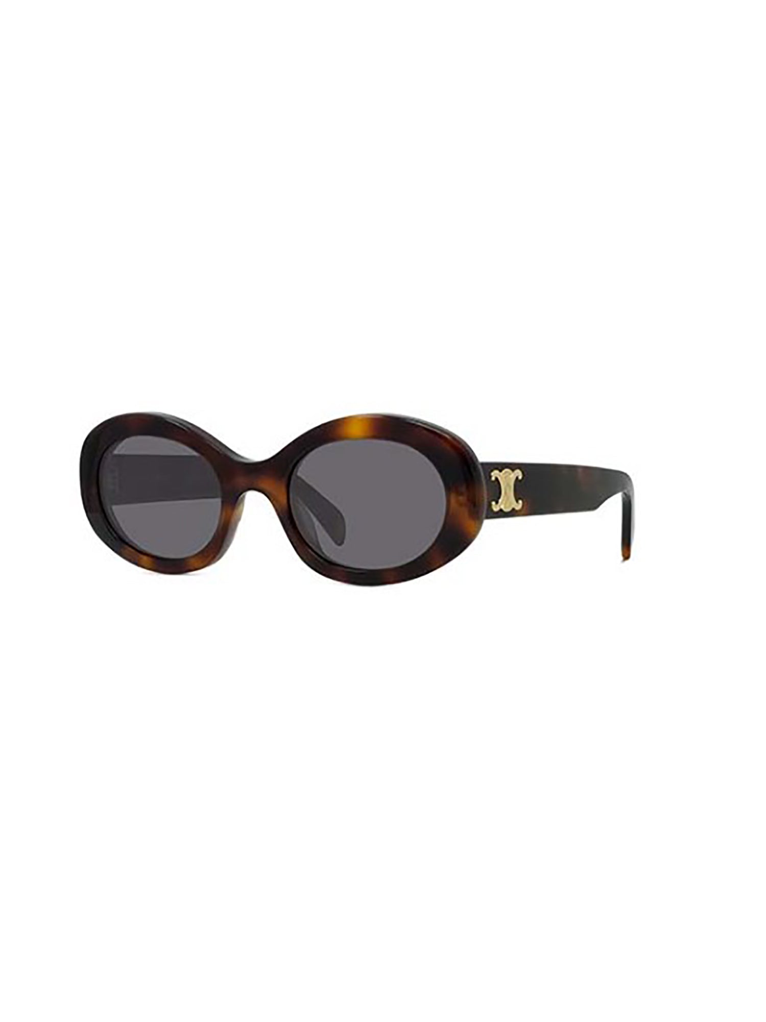 Oval Tortoiseshell Sunglasses