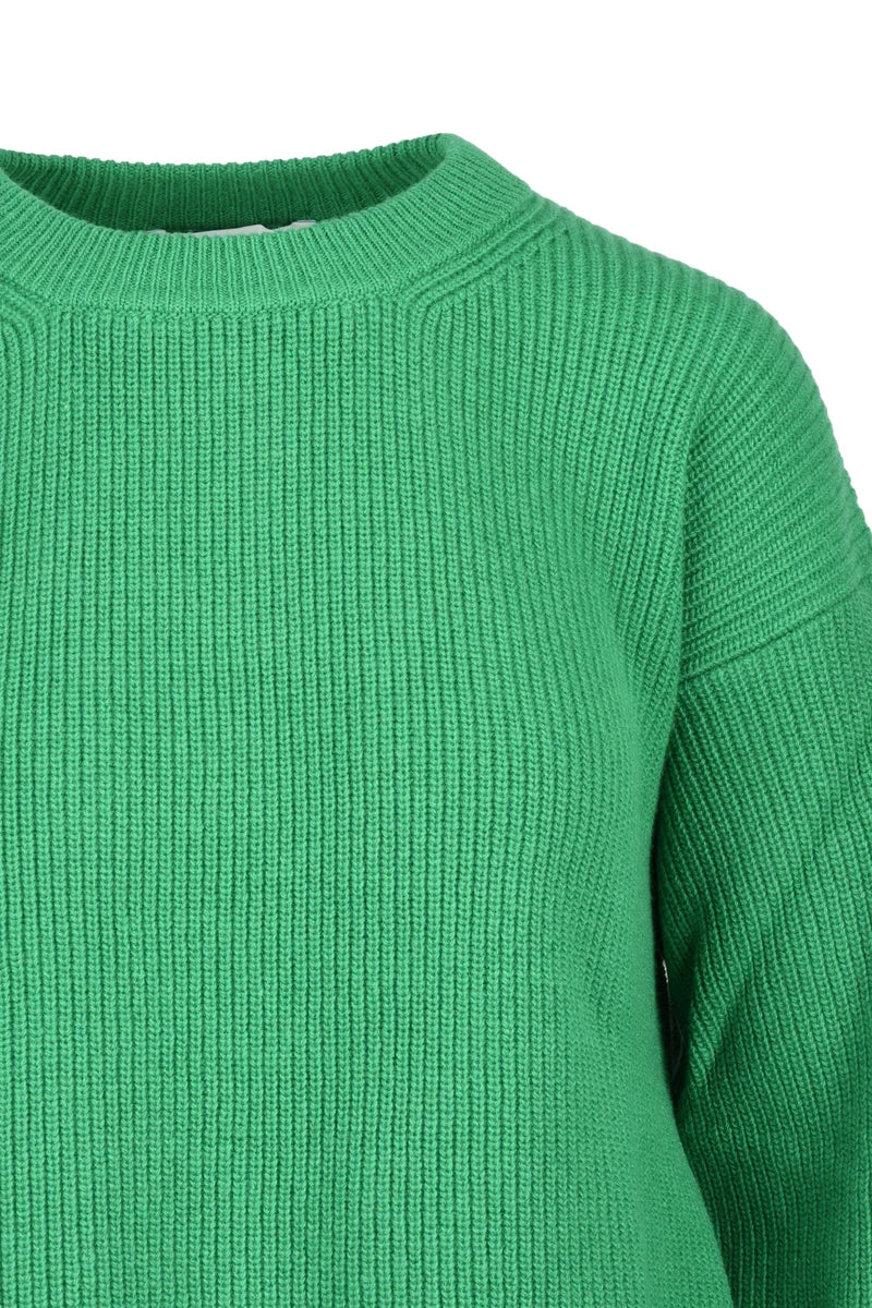 Ribbed Sweater - Green