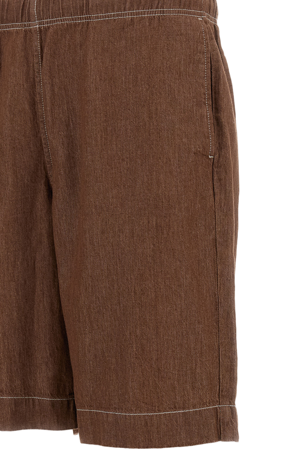 Relaxed Fit Cotton Bermuda Shorts
