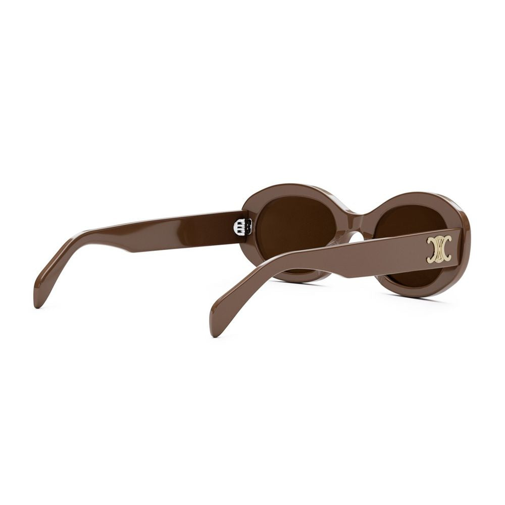 Triomphe Triomphe Oval Sunglasses